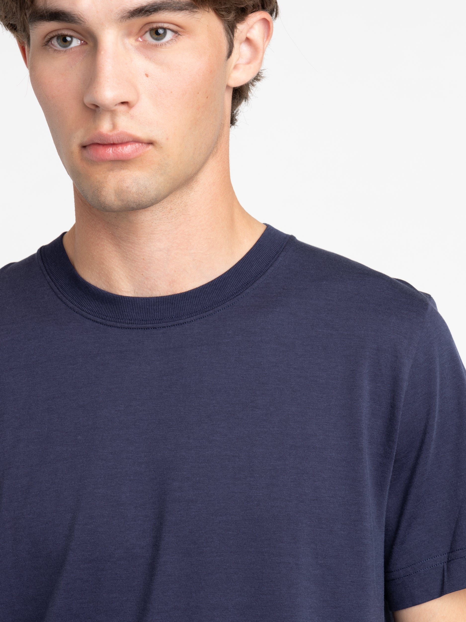 Navy Midweight T-Shirt - Image 5