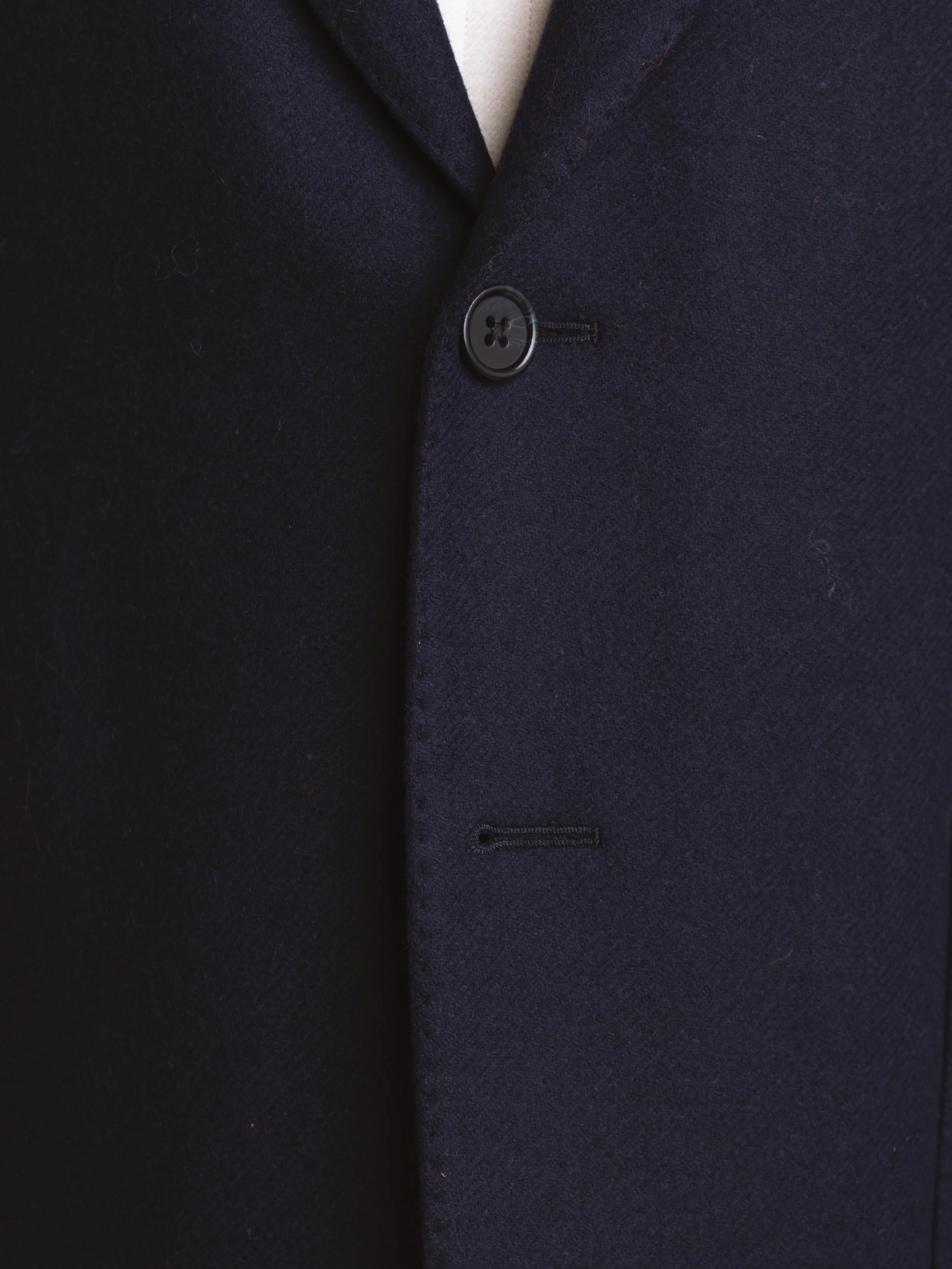 Navy Wool-Blend Sport Jacket - Image 7