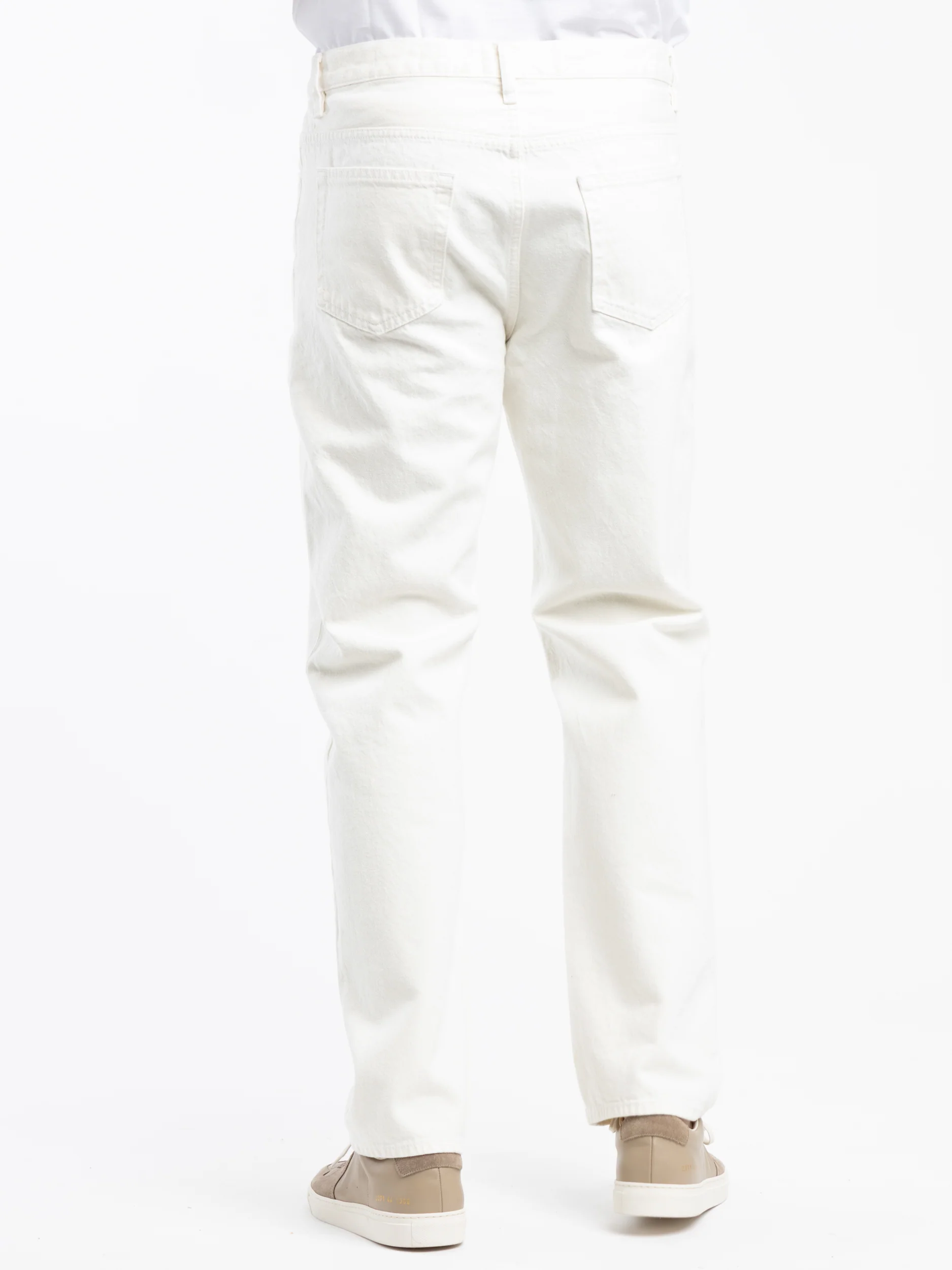 Off White Straight Jeans - Image 4