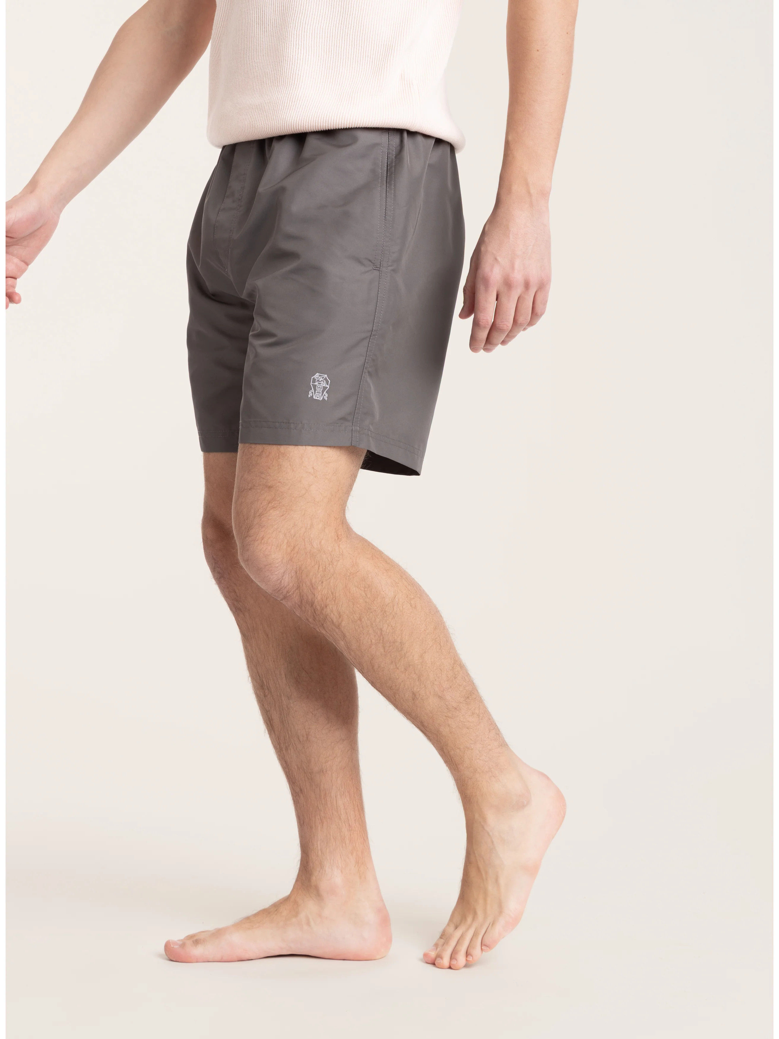 Panama Grey Swim Trunks - Image 3
