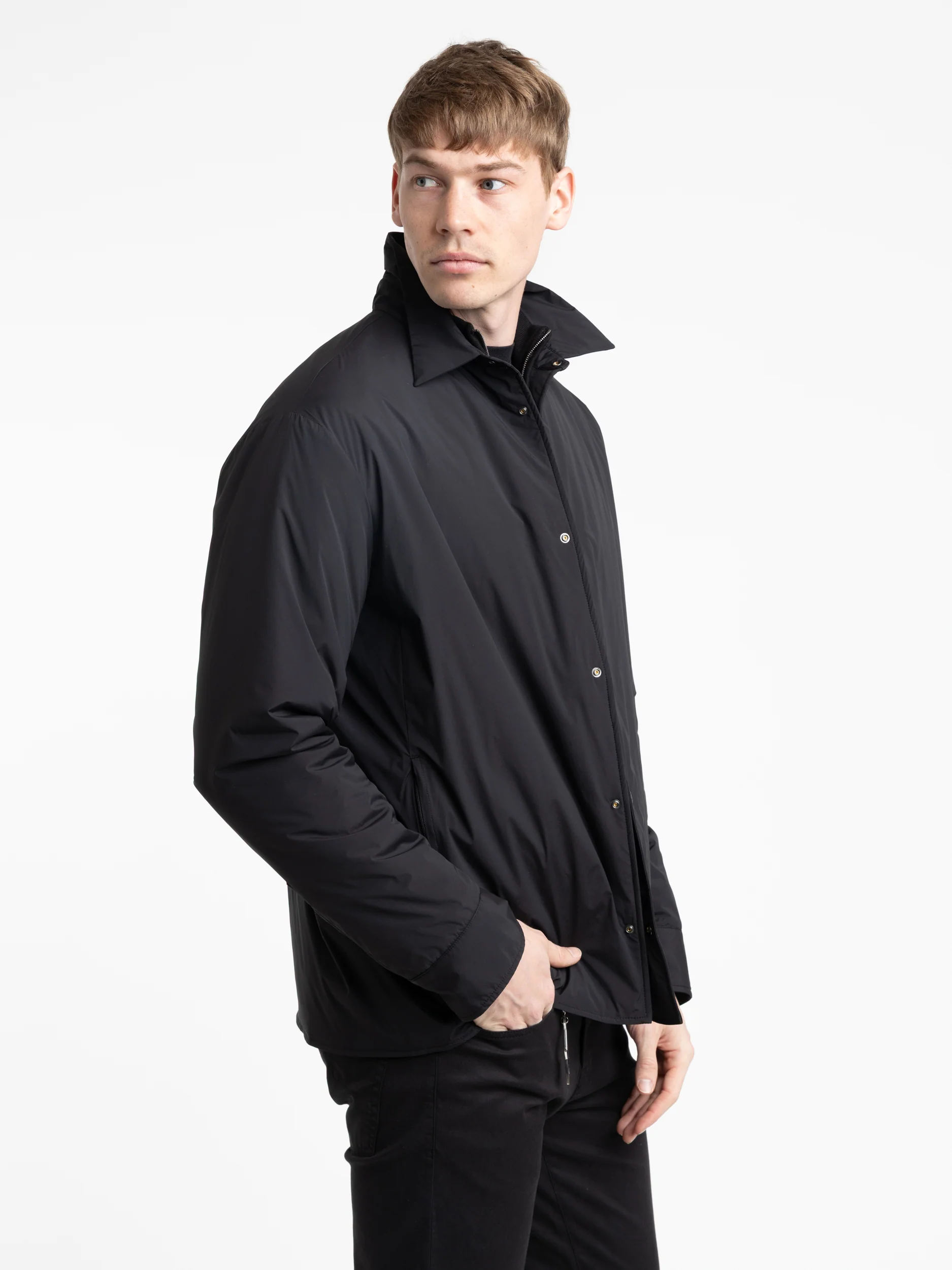 Black Nylon Jacket - Image 3