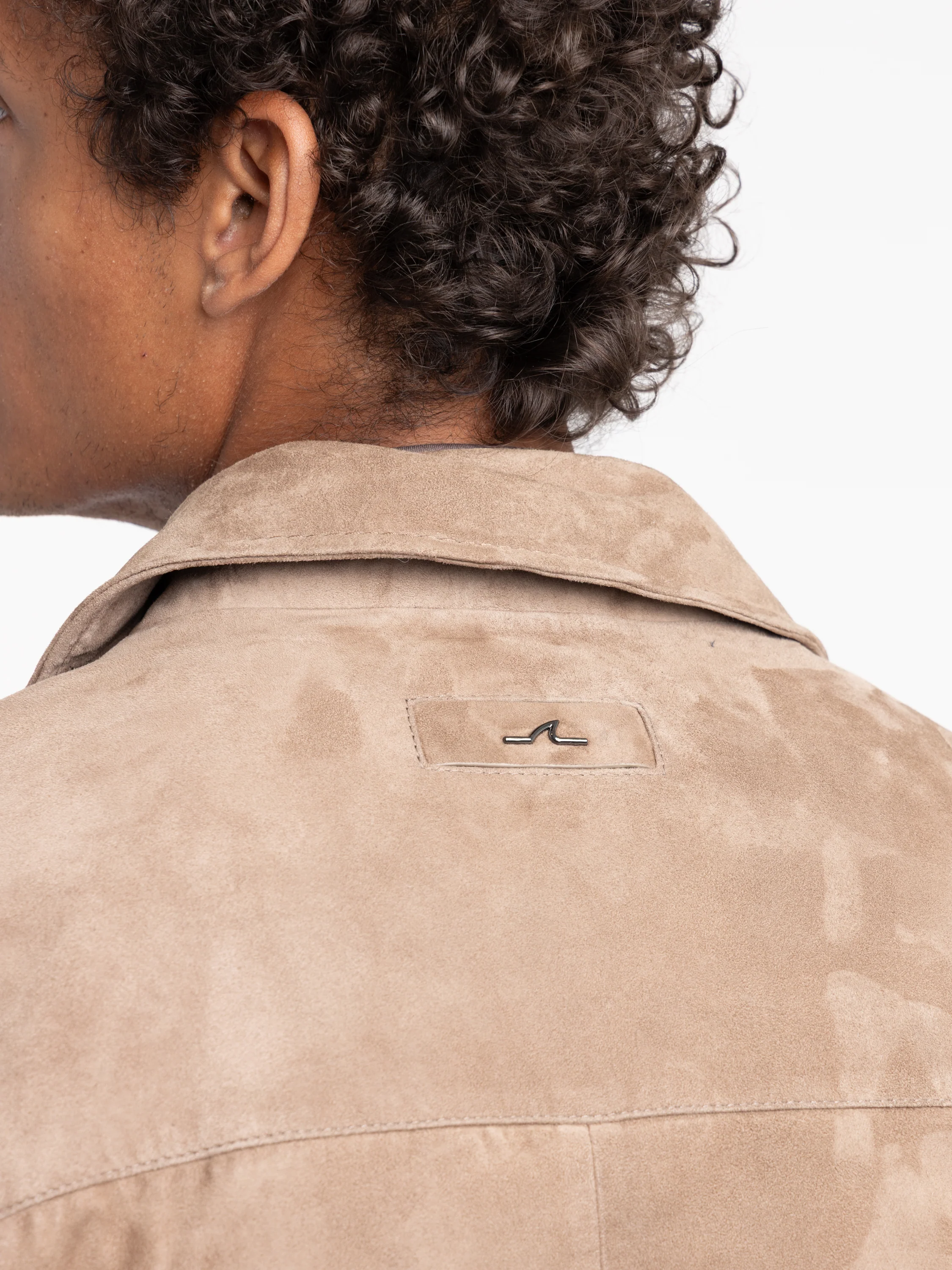 Brown Suede Aqualeather Coat - Image 5