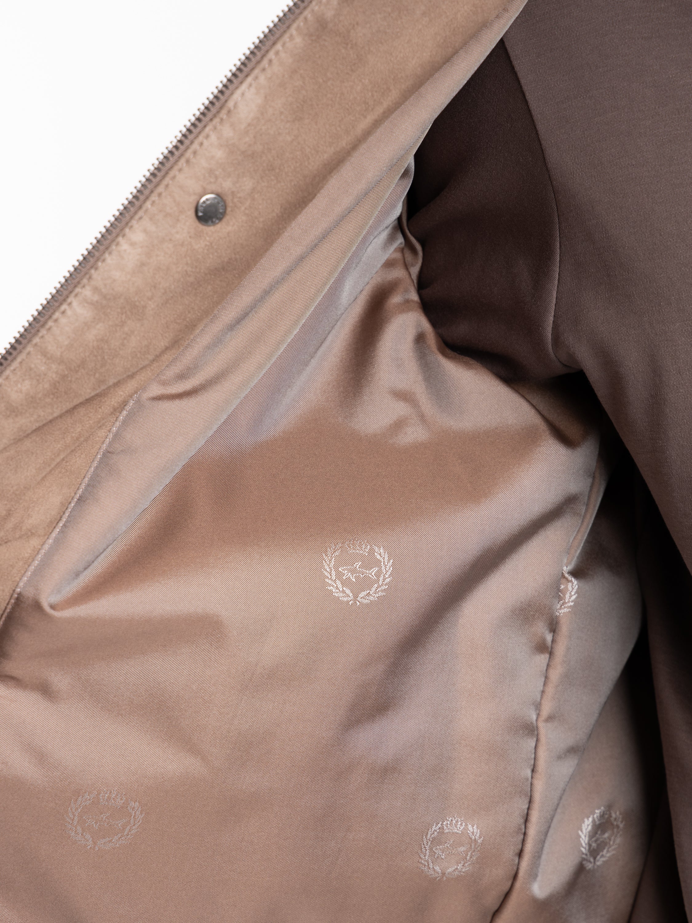 Brown Suede Aqualeather Coat - Image 8