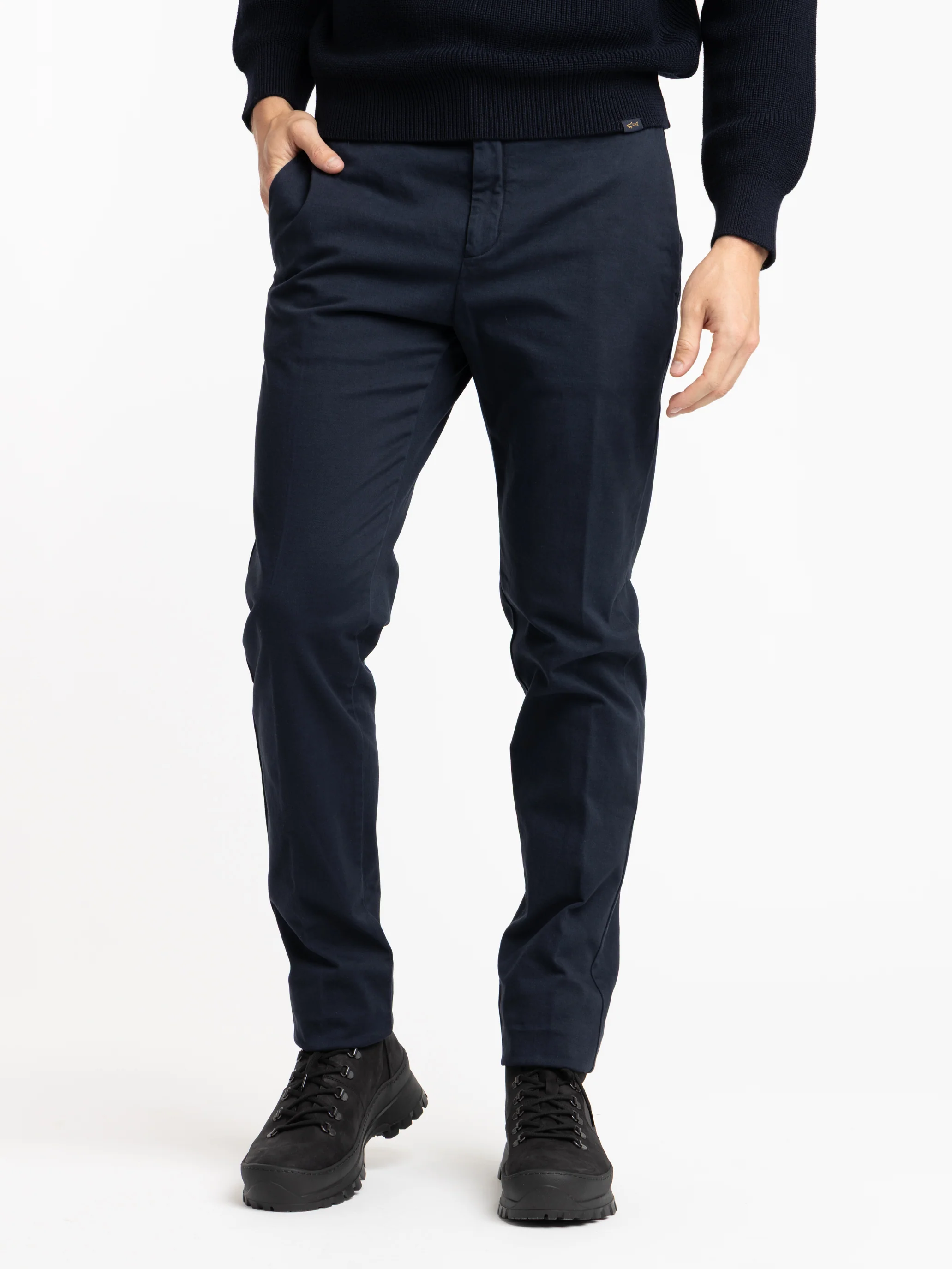Dark Navy Slim Fit Stretch Pant