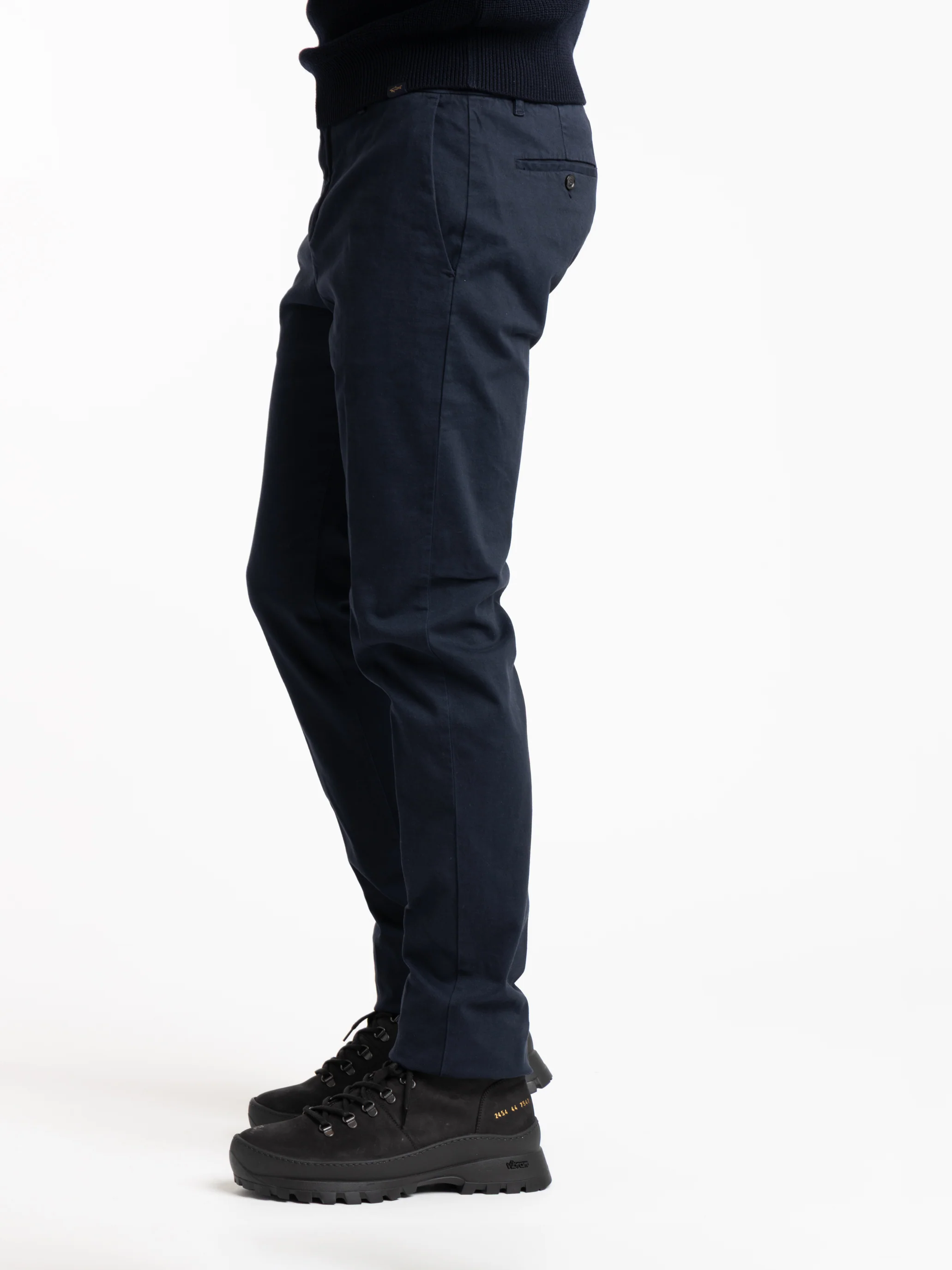 Dark Navy Slim Fit Stretch Pant - Image 4