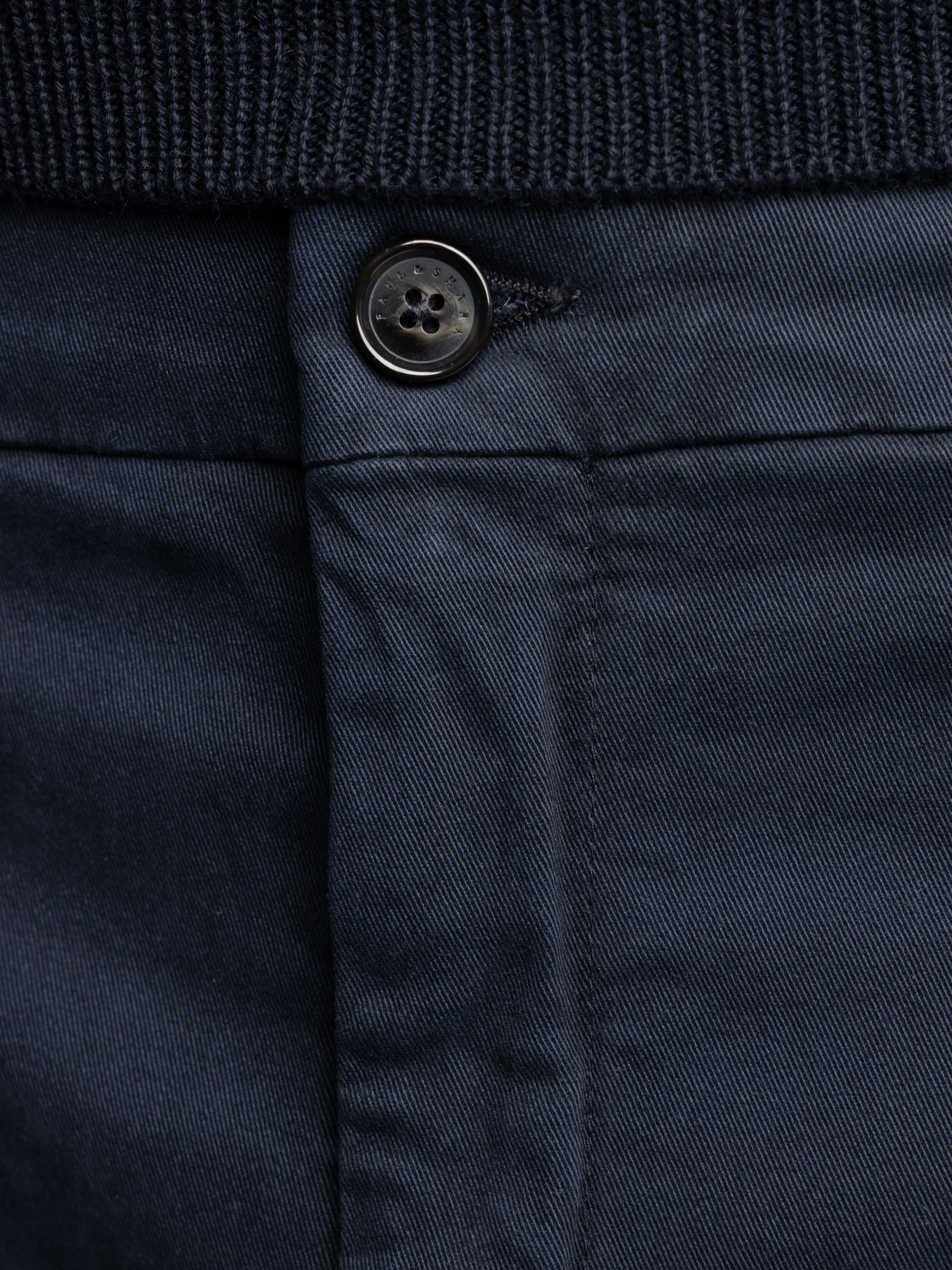Dark Navy Slim Fit Stretch Pant - Image 6