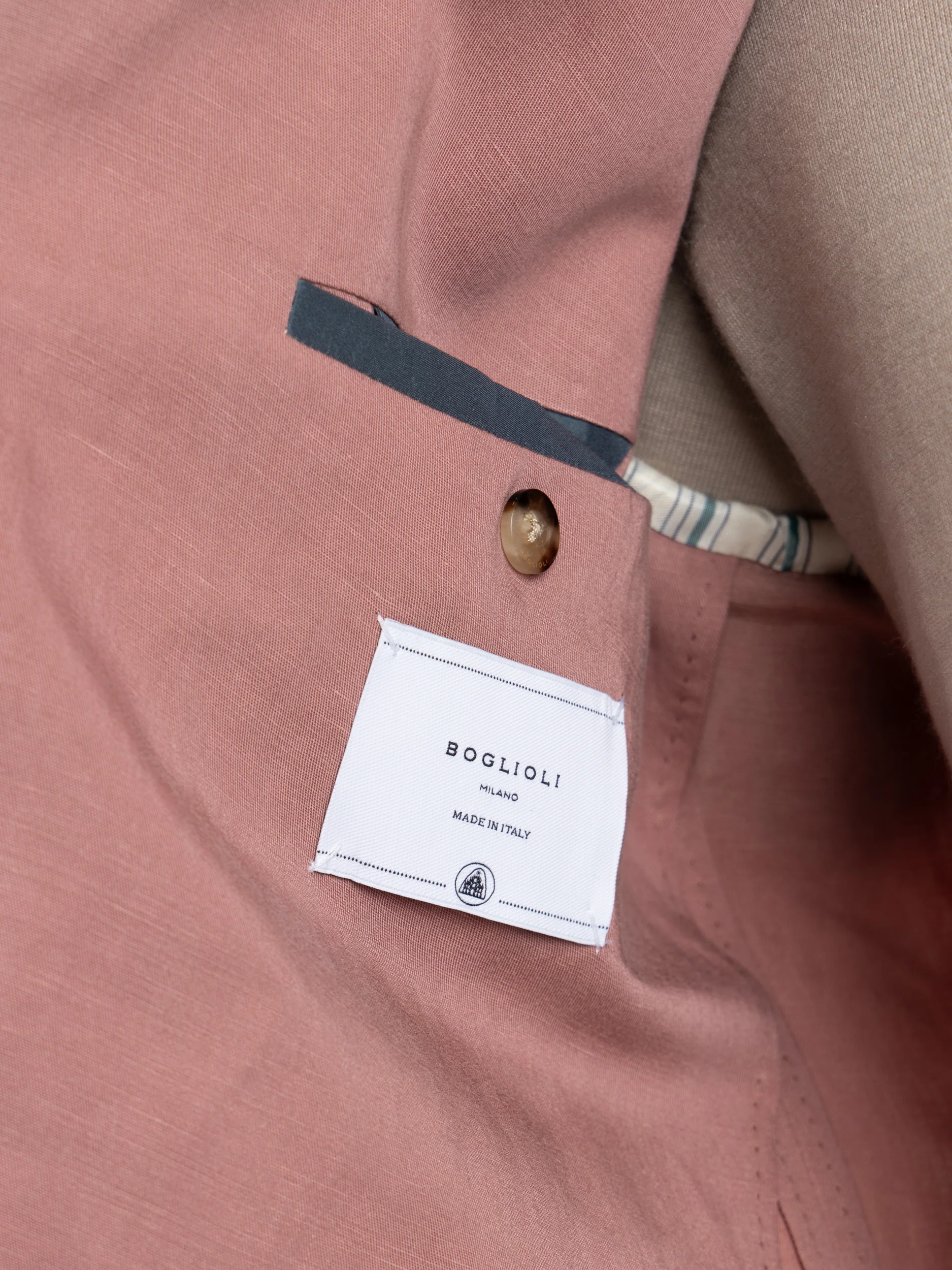 Pink Linen-Blend K-Jacket - Image 8