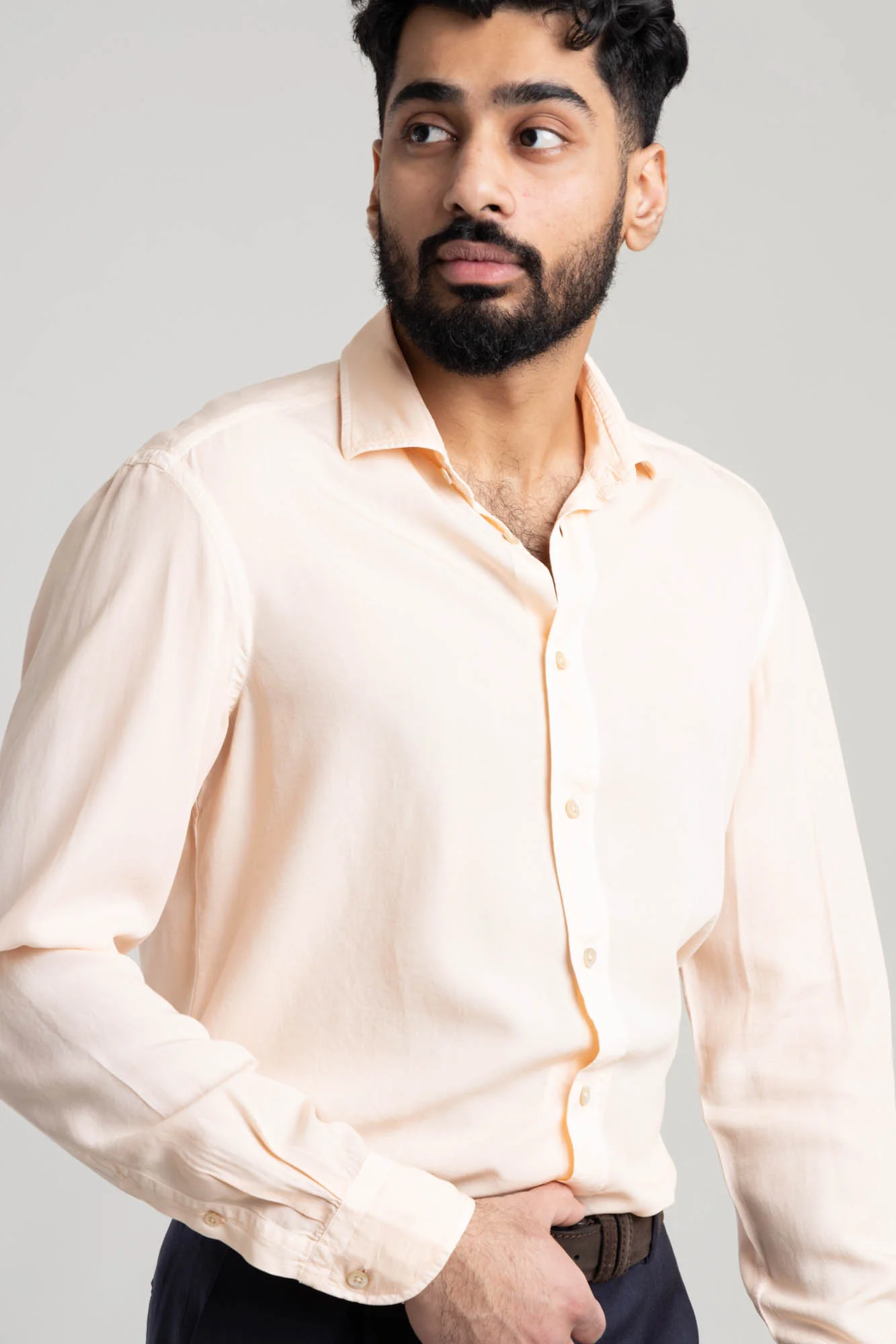 Pink Lyocell Shirt - Image 5