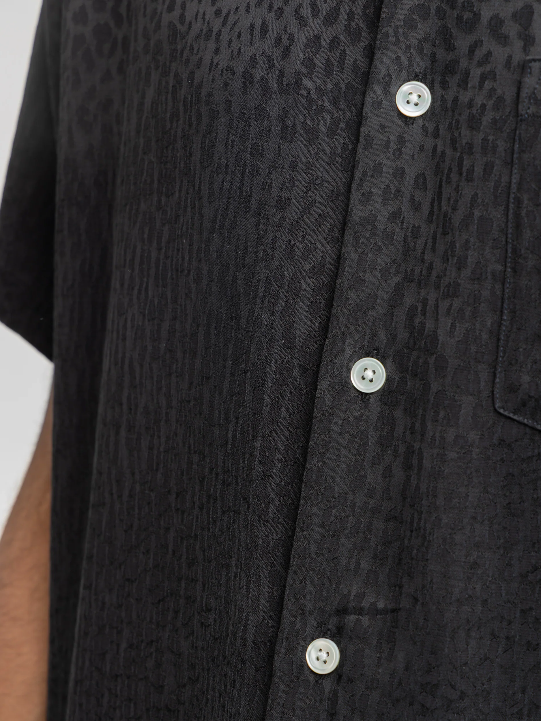 Finger Print Black Shirt - Image 4