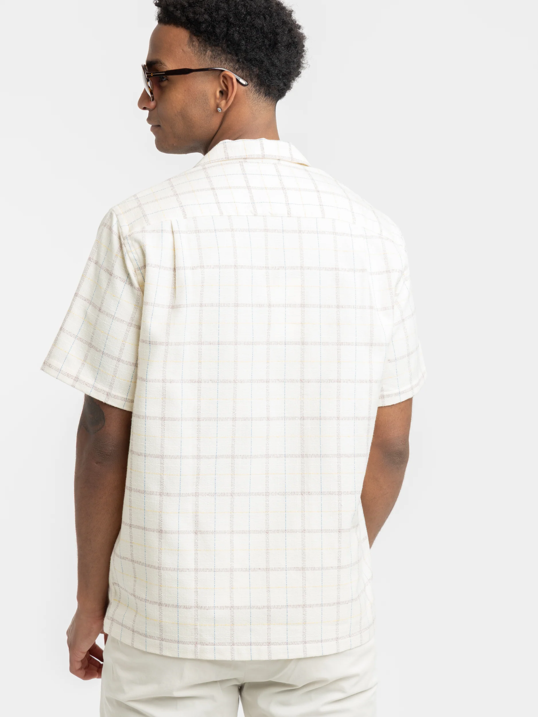 Latu Multi Color Check Shirt - Image 5