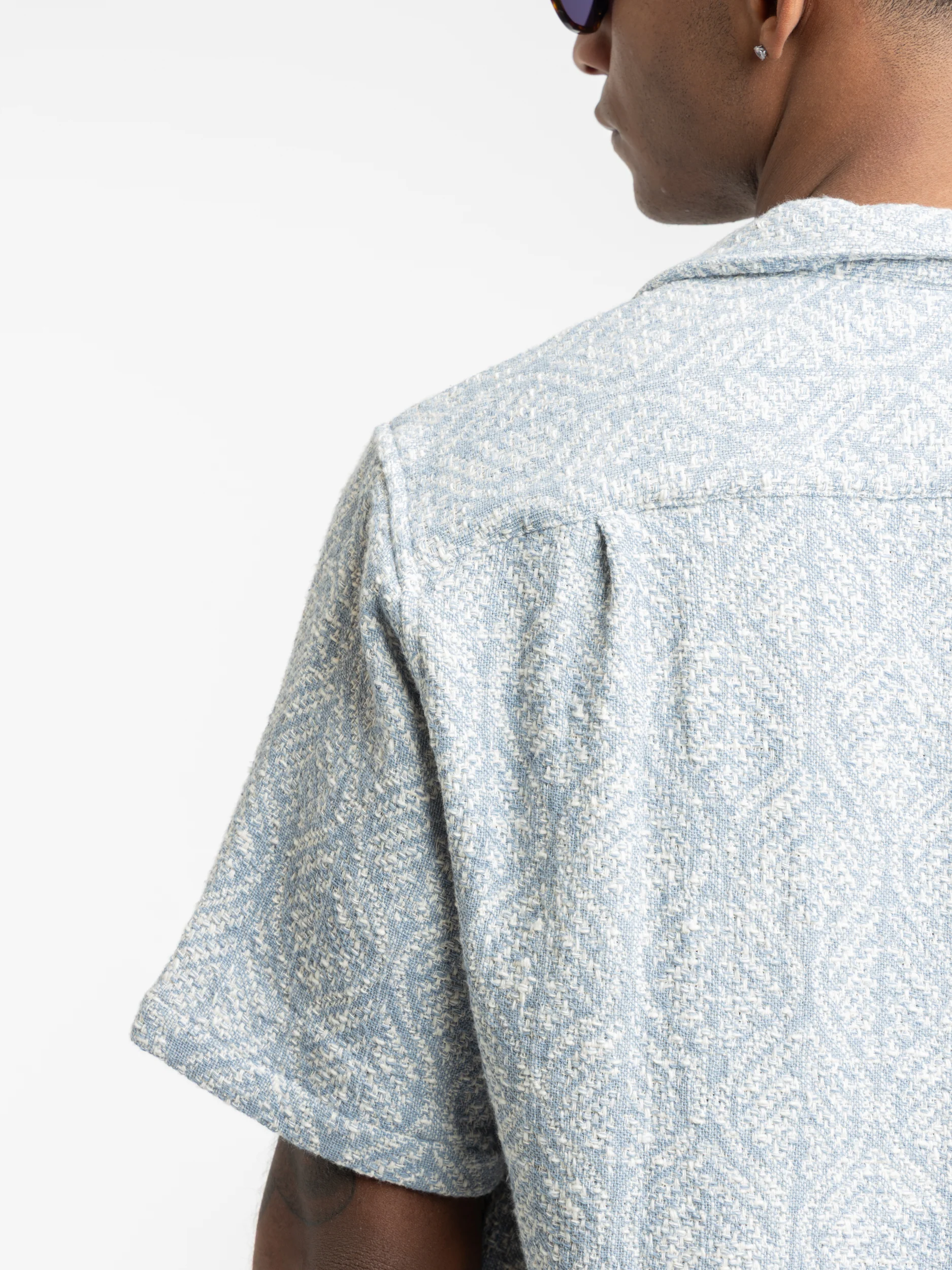 Blue Pascal Short Sleeve Shirt - Image 5