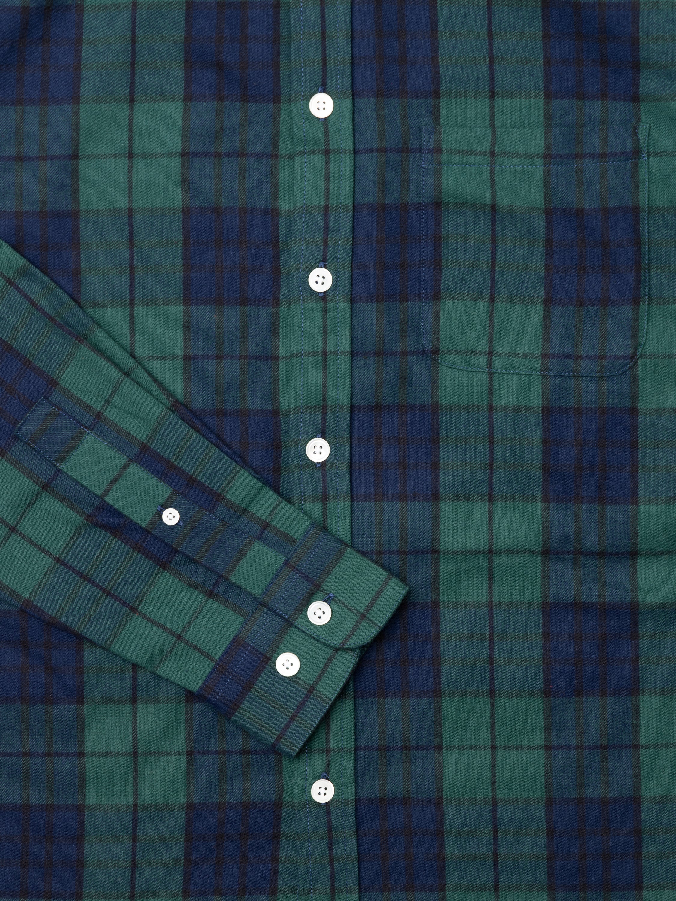 Bonfim Blackwatch Flannel Sport Shirt - Image 2