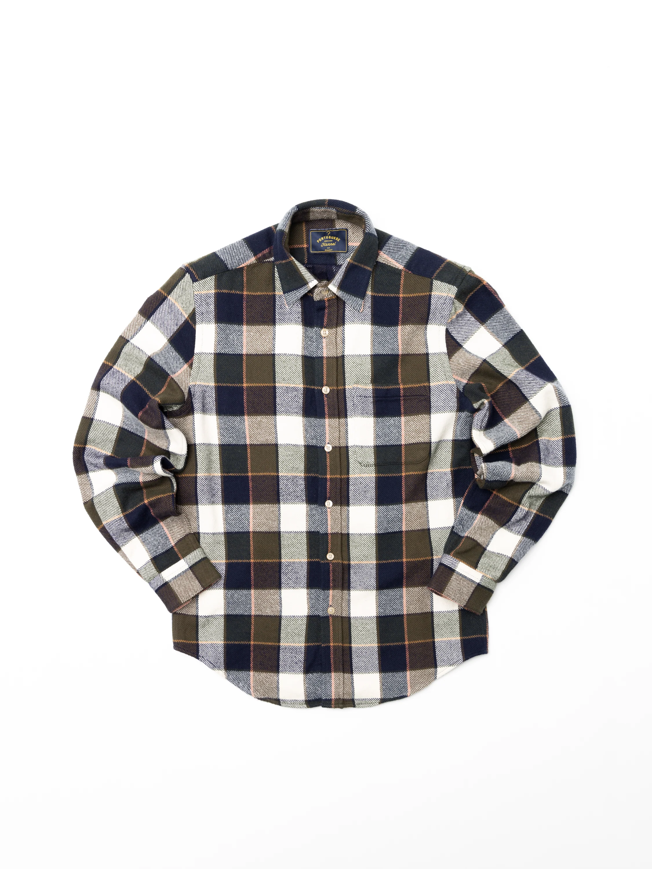 Pine Multicolor Flannel Sport Shirt