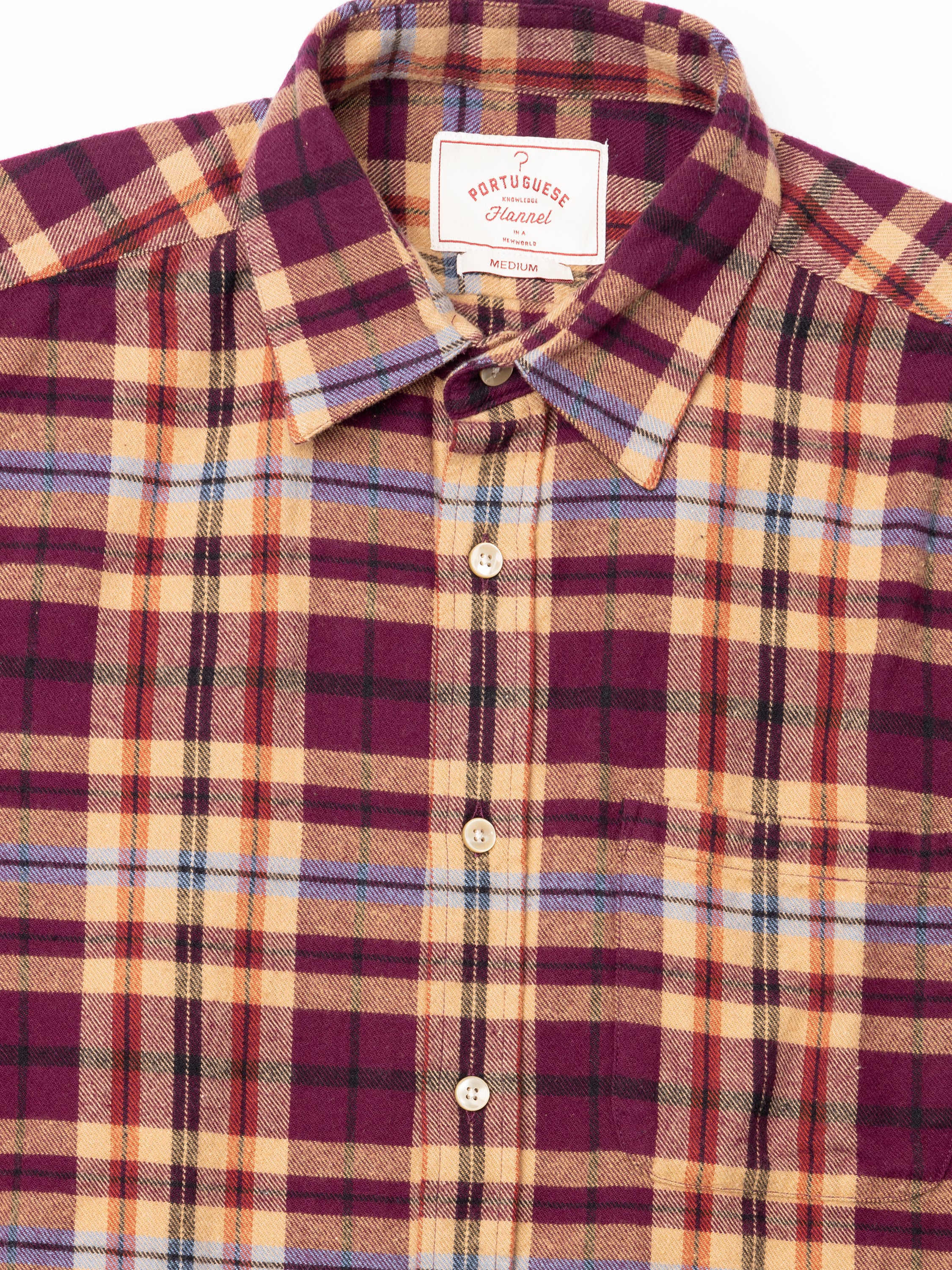 Ruiva Red Flannel Sport Shirt - Image 3