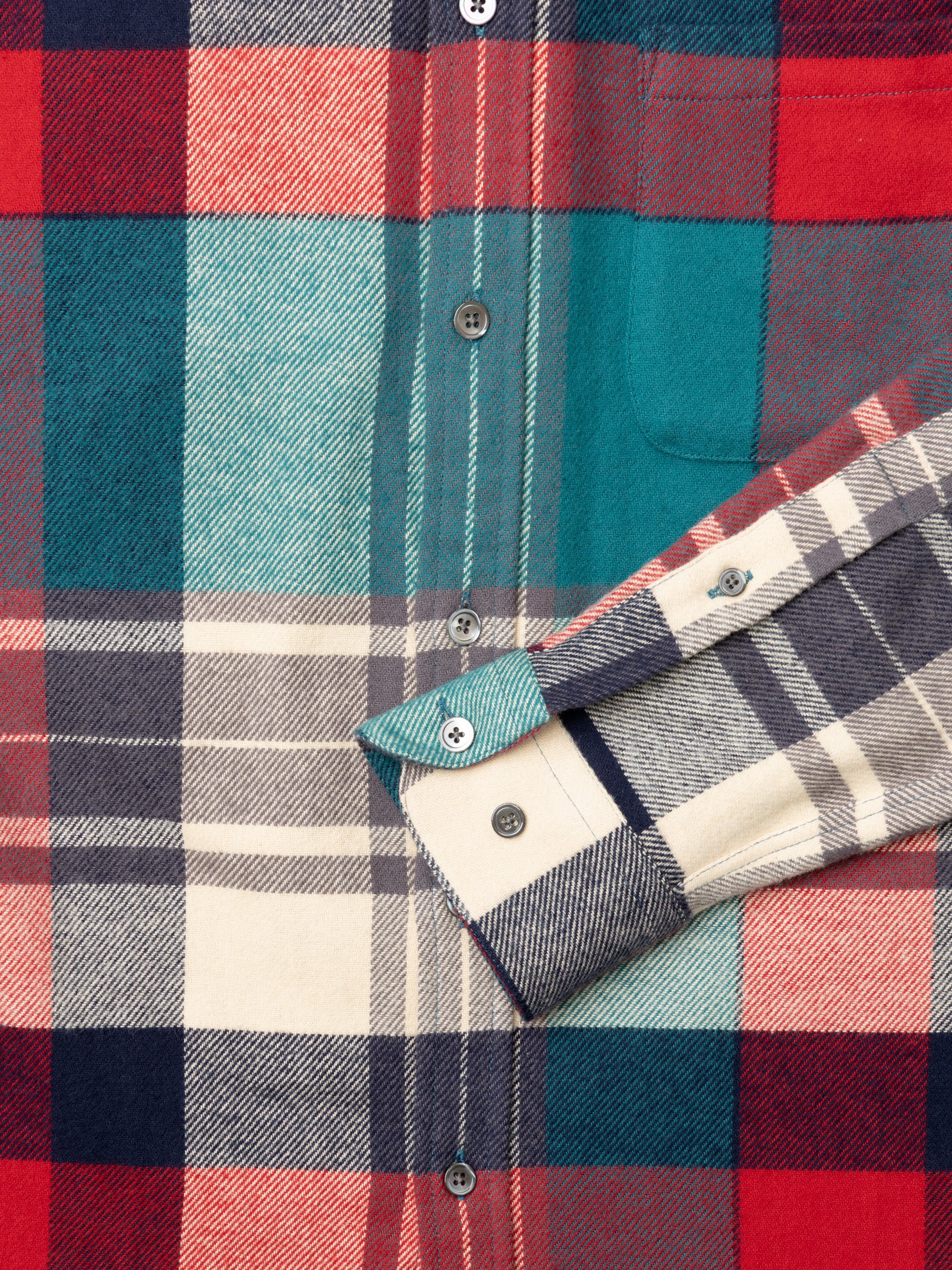 Tintor Red Flannel Sport Shirt - Image 2
