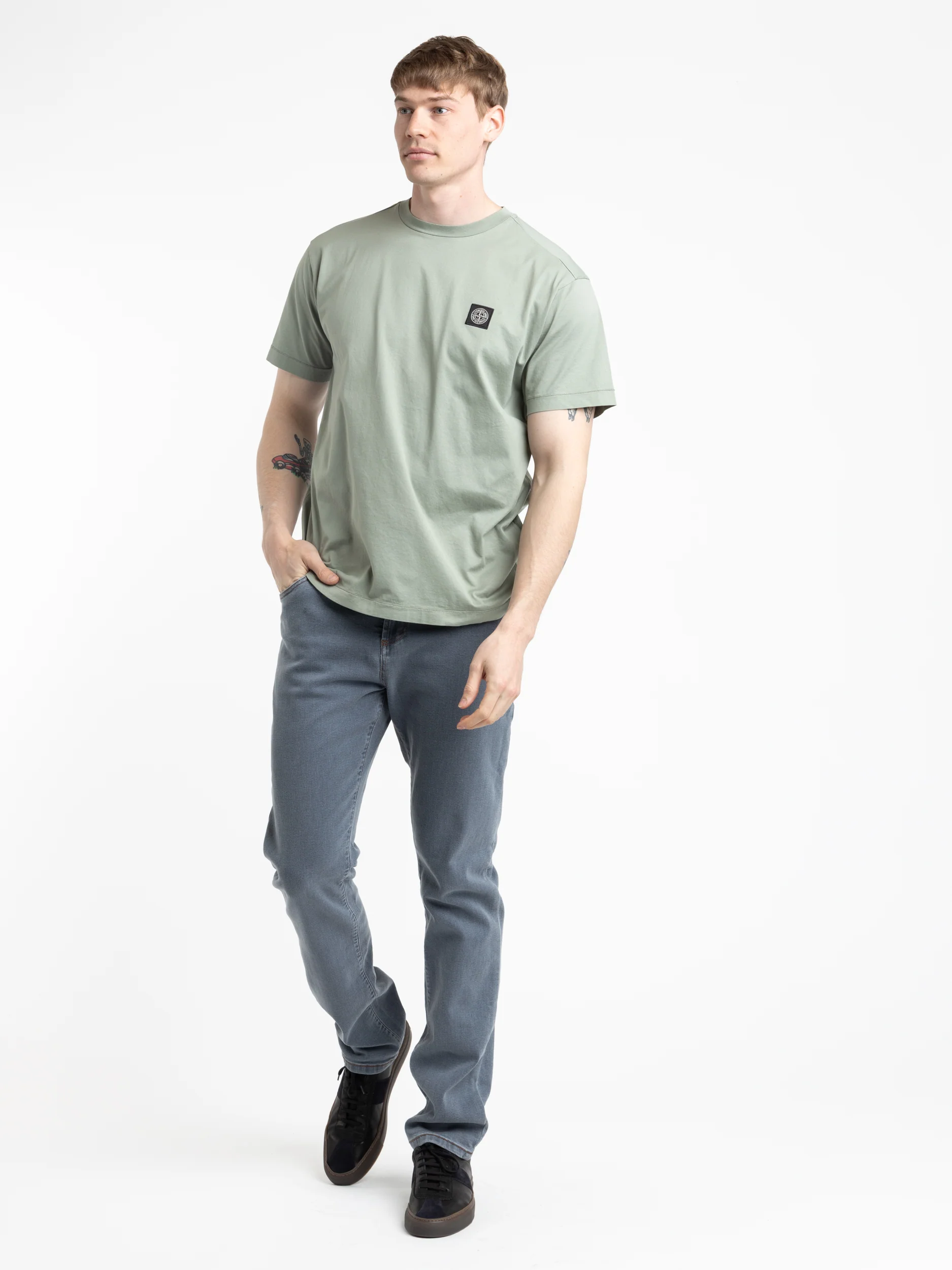 Grey-Blue Milano Slim Jean - Image 2