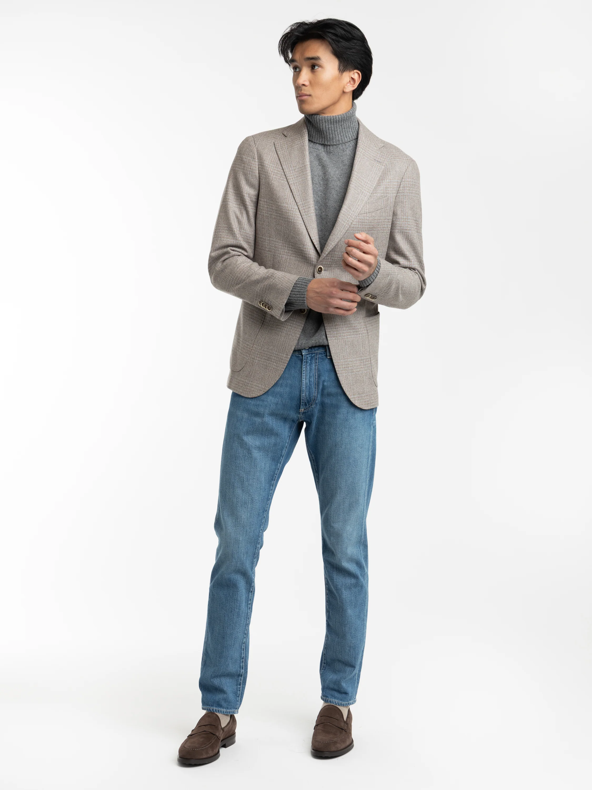 Slim Fit Indigo Blue Jean - Image 2