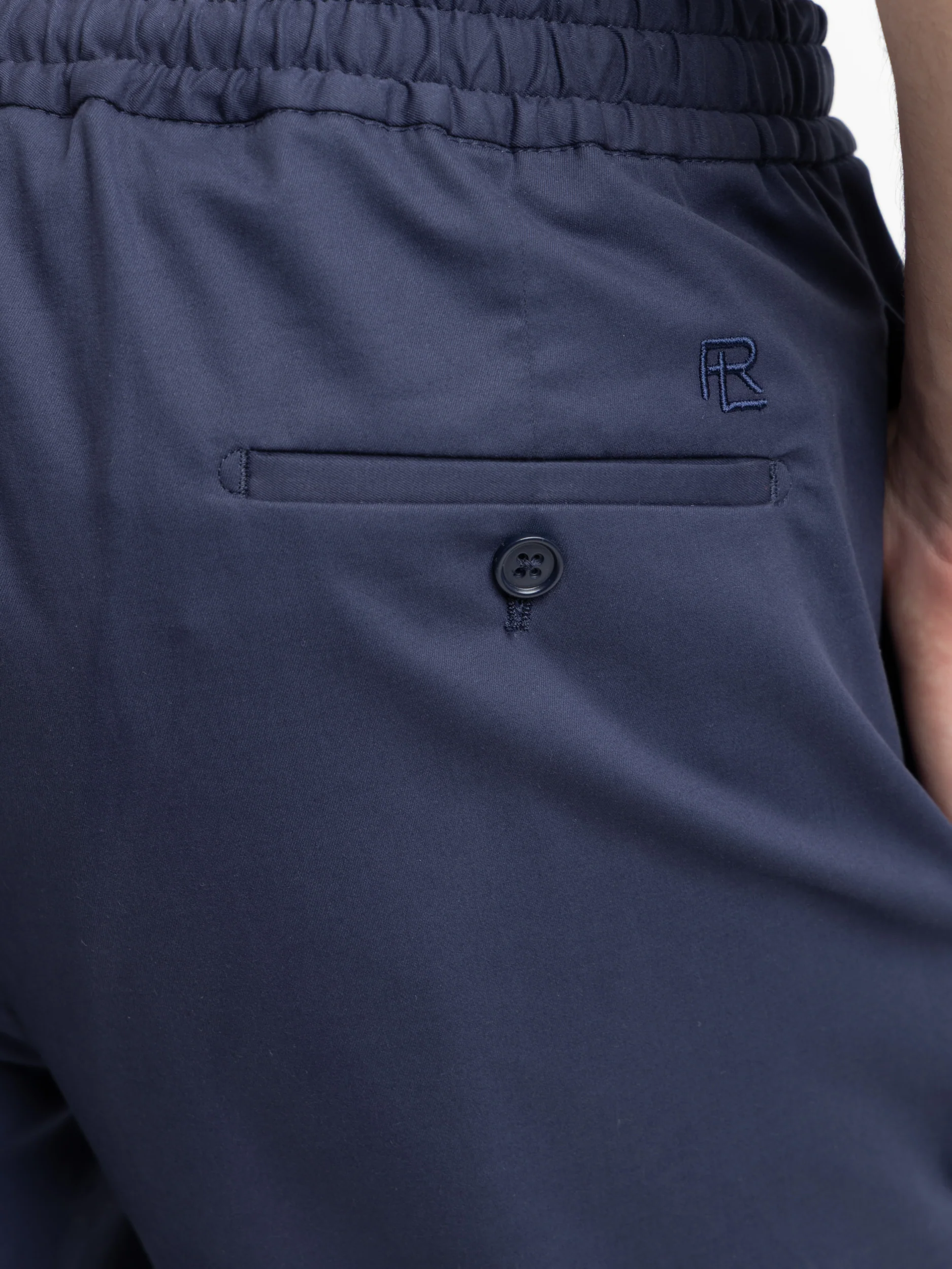 Drawstring Cotton-Silk Trouser - Image 6