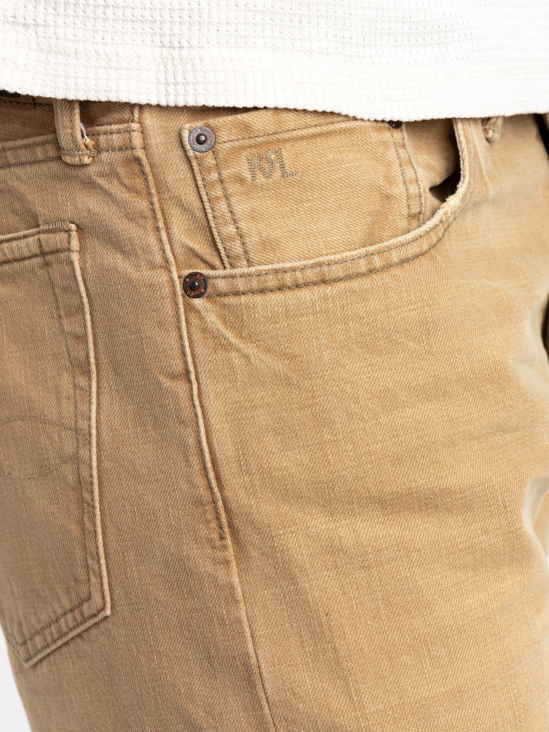 High Slim Brown Jean - Image 7