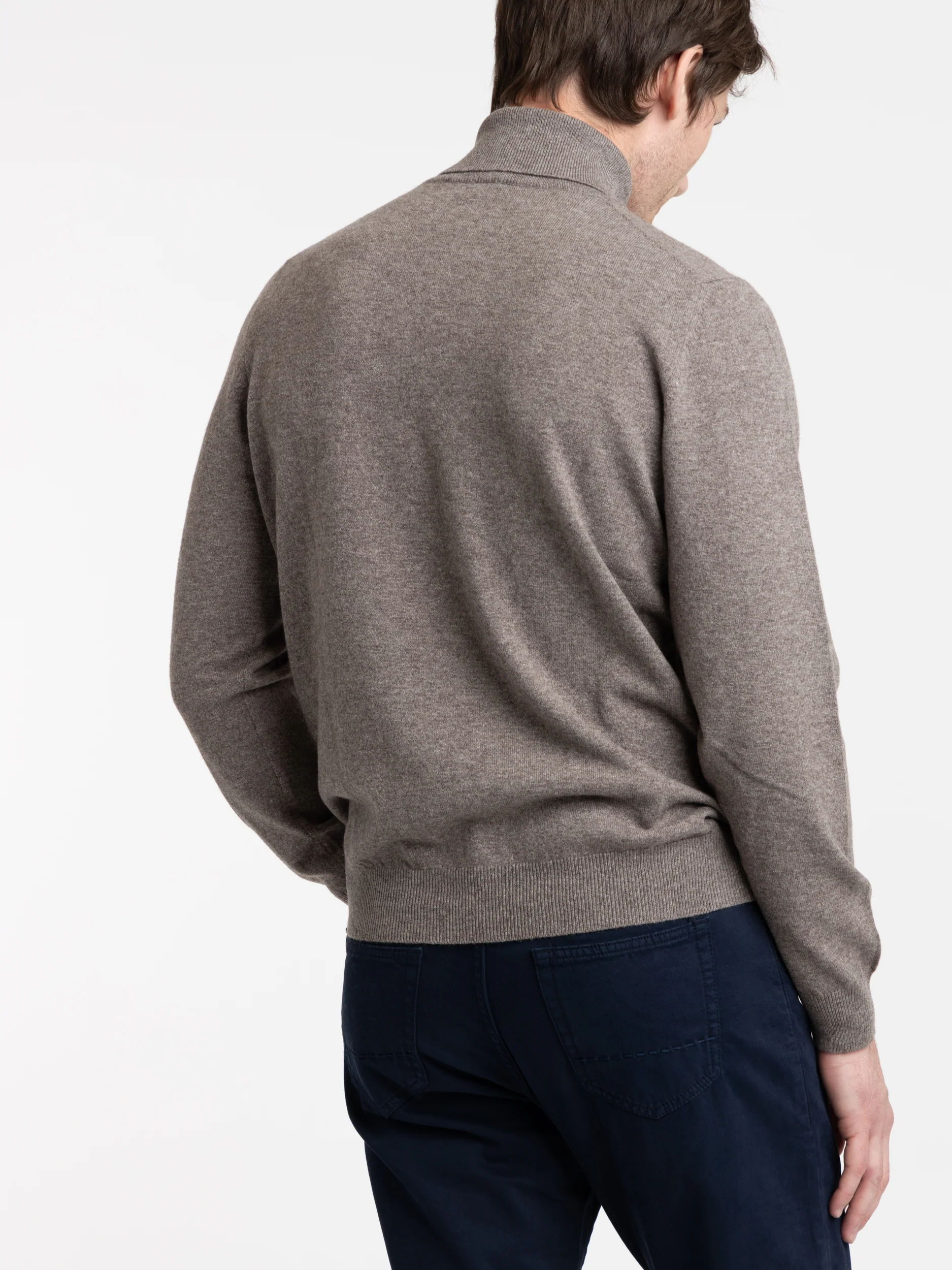 Sand Wool Roll Neck - Image 4