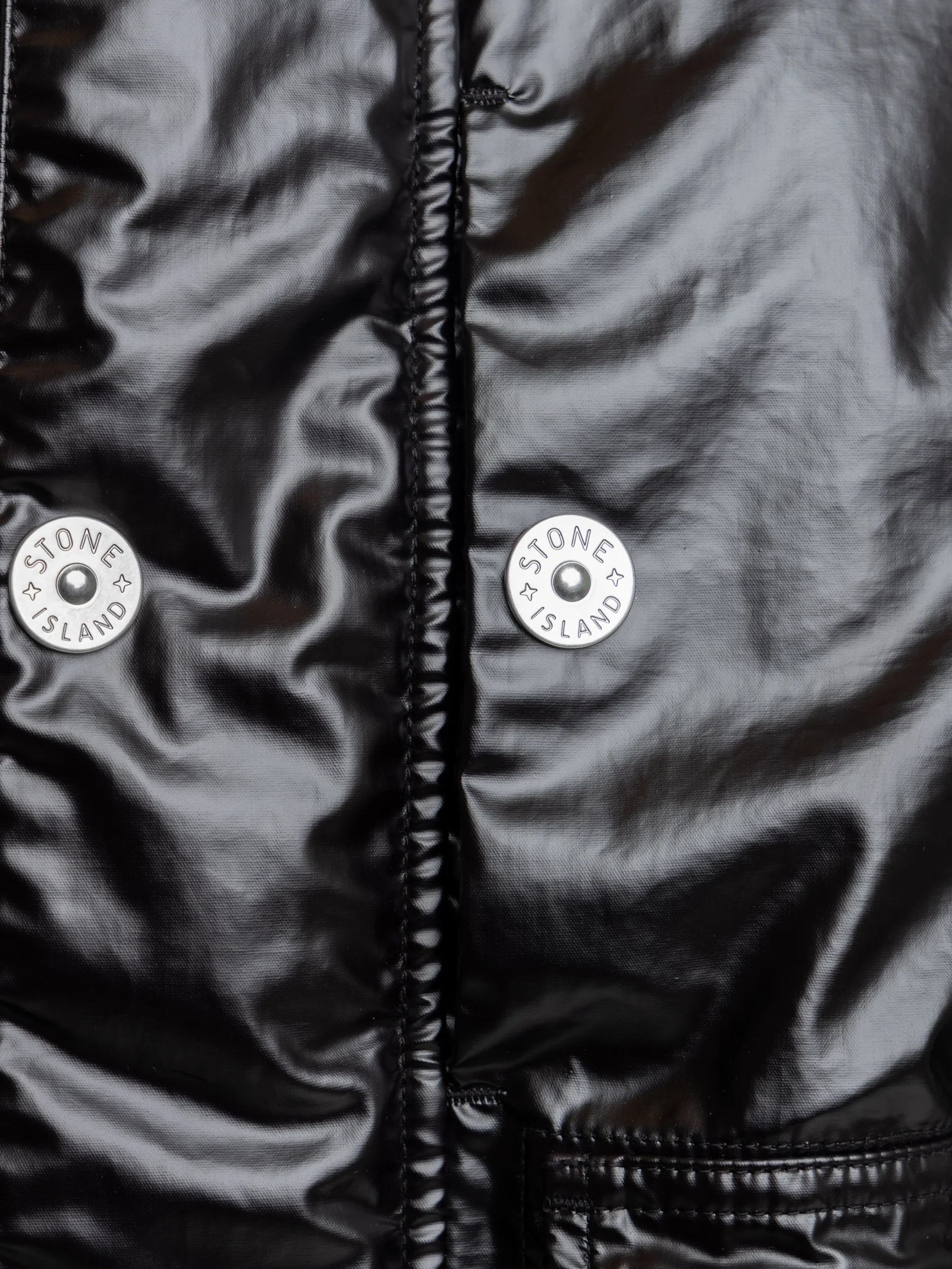 Mussola Gommata Black Jacket - Image 6