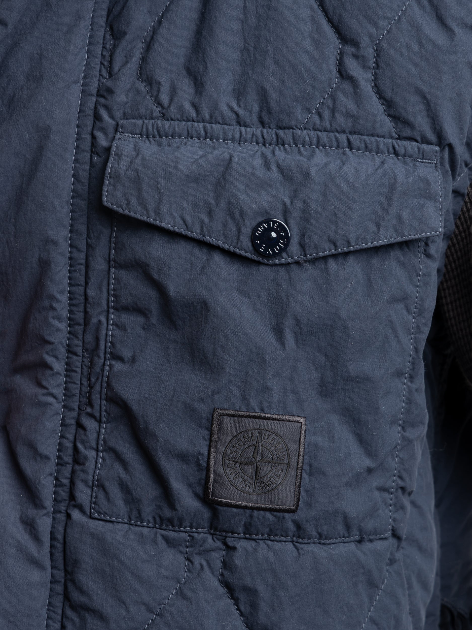 Padded Ghost Nylon Vest - Image 7