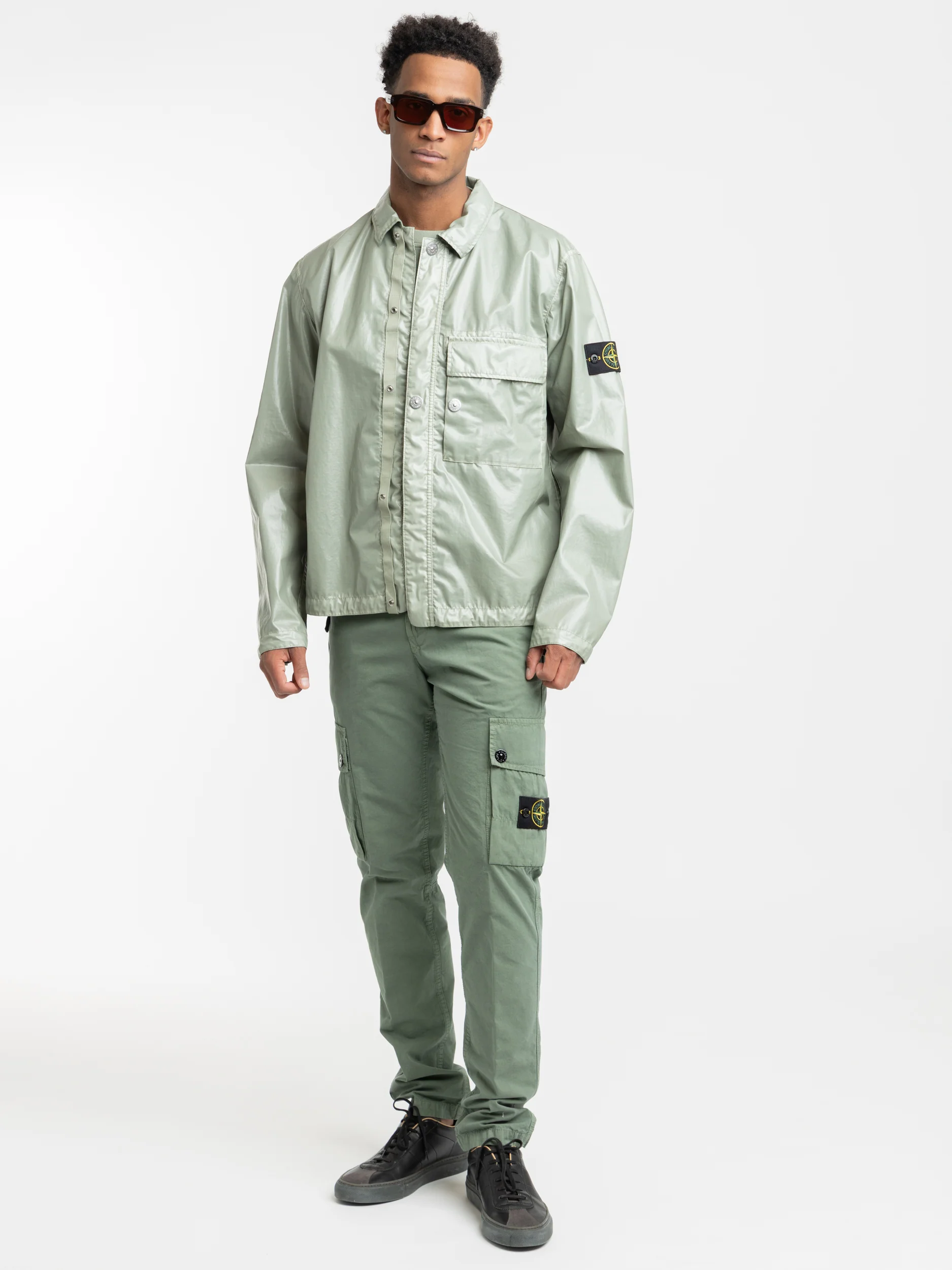 Mussola Gommata-TC Sage Shirt Jacket - Image 2