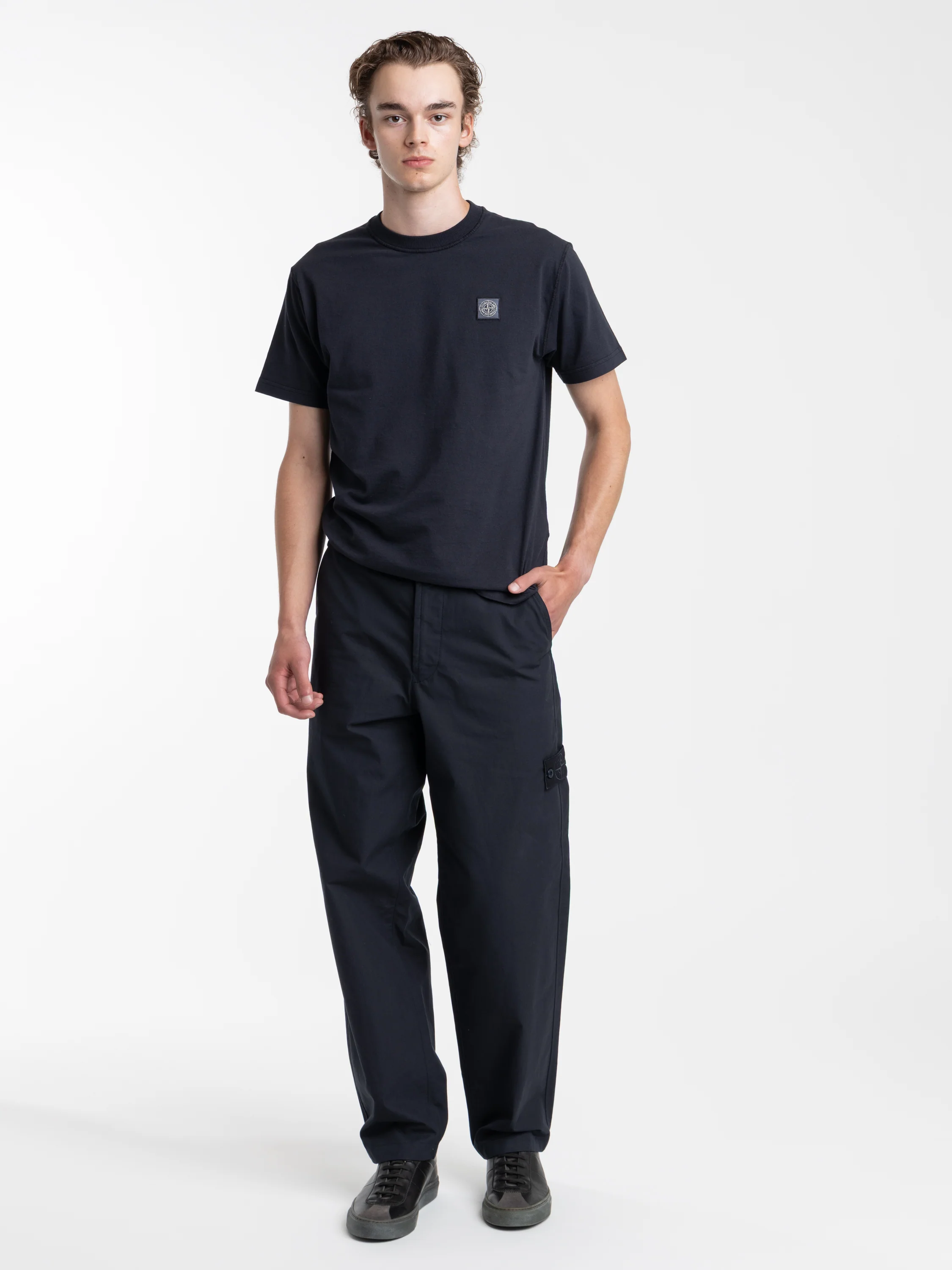 Navy Waterproof Cotton Canvas Ghost Pant - Image 2