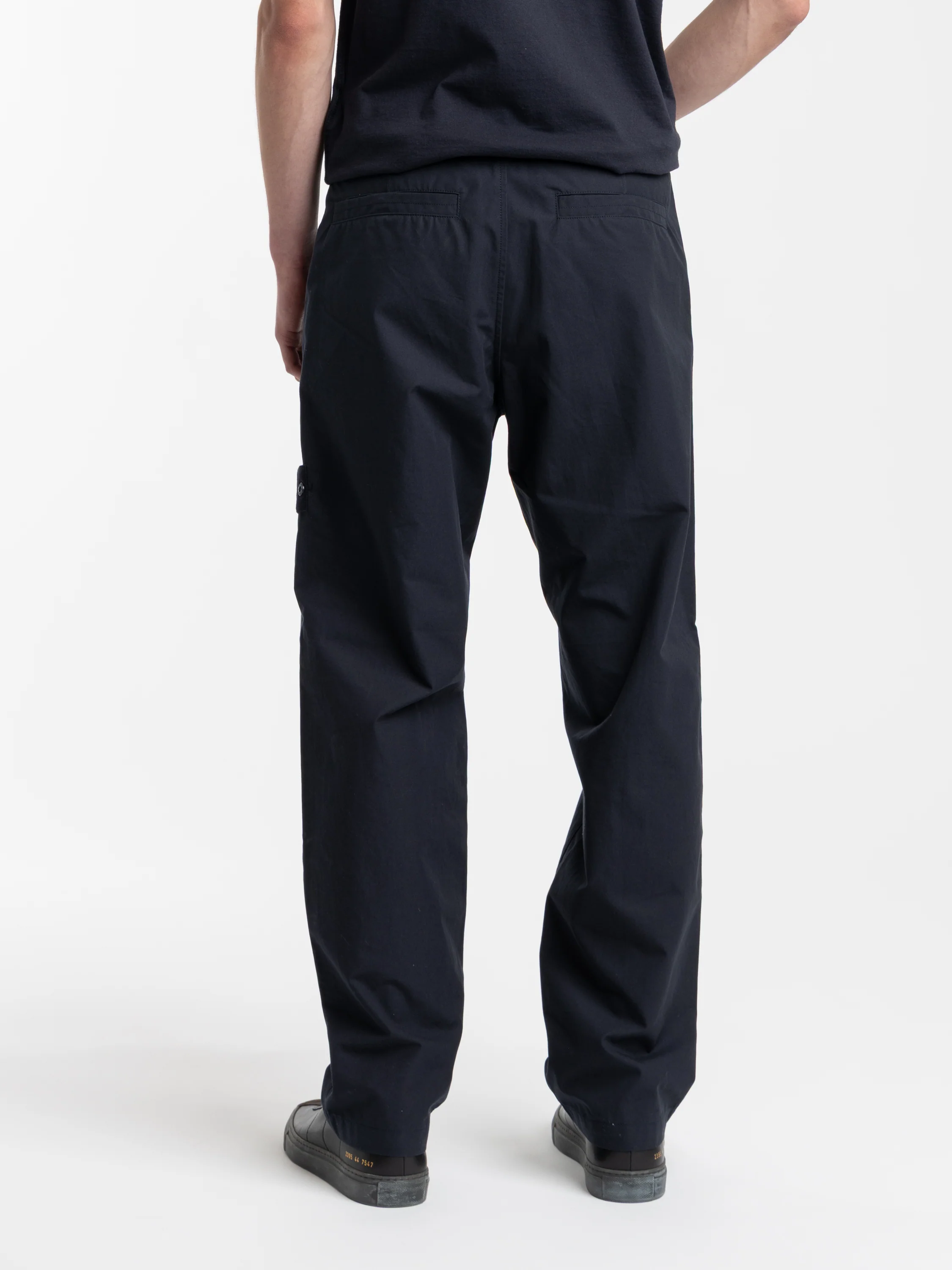 Navy Waterproof Cotton Canvas Ghost Pant - Image 4