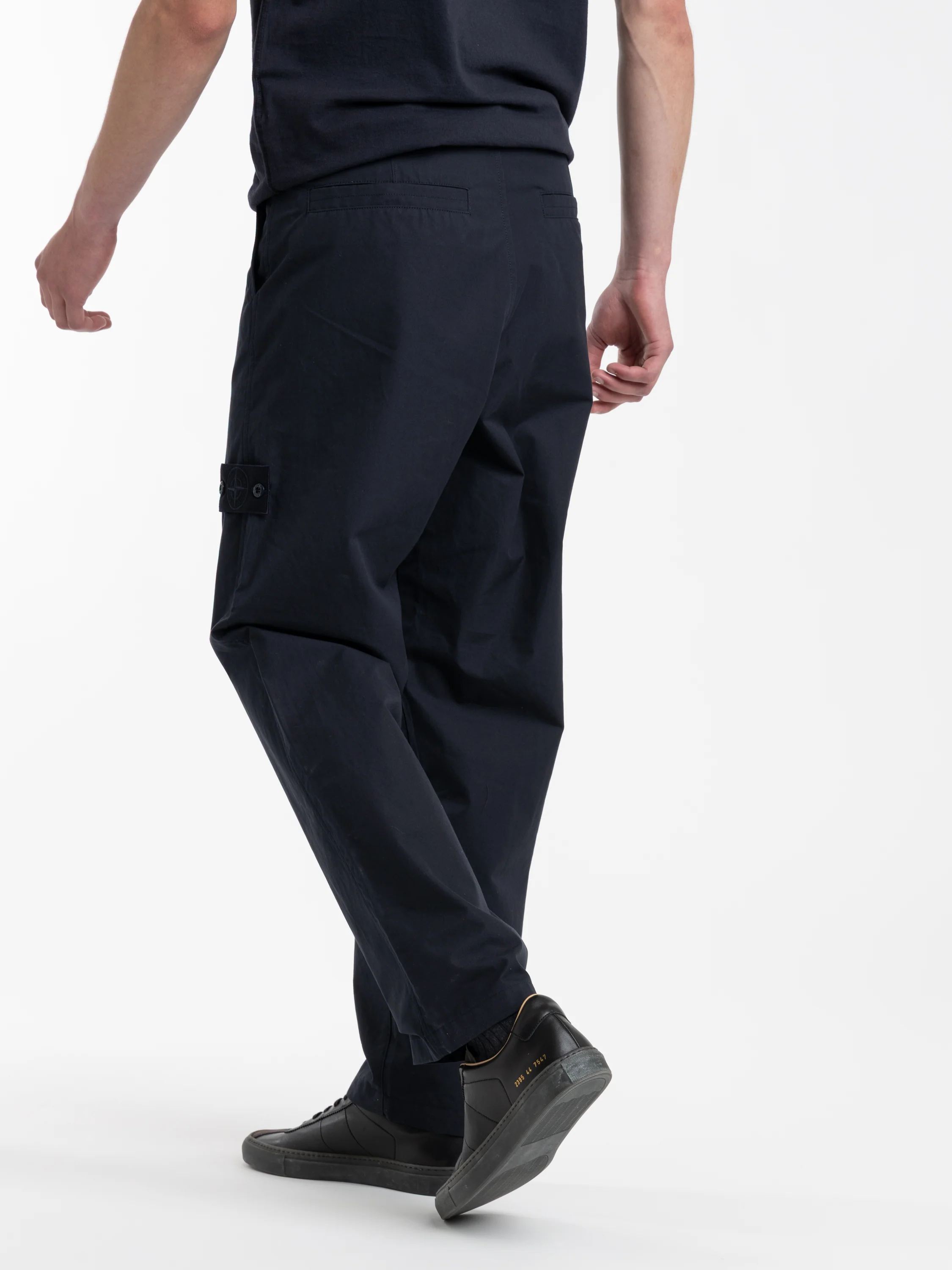 Navy Waterproof Cotton Canvas Ghost Pant - Image 5