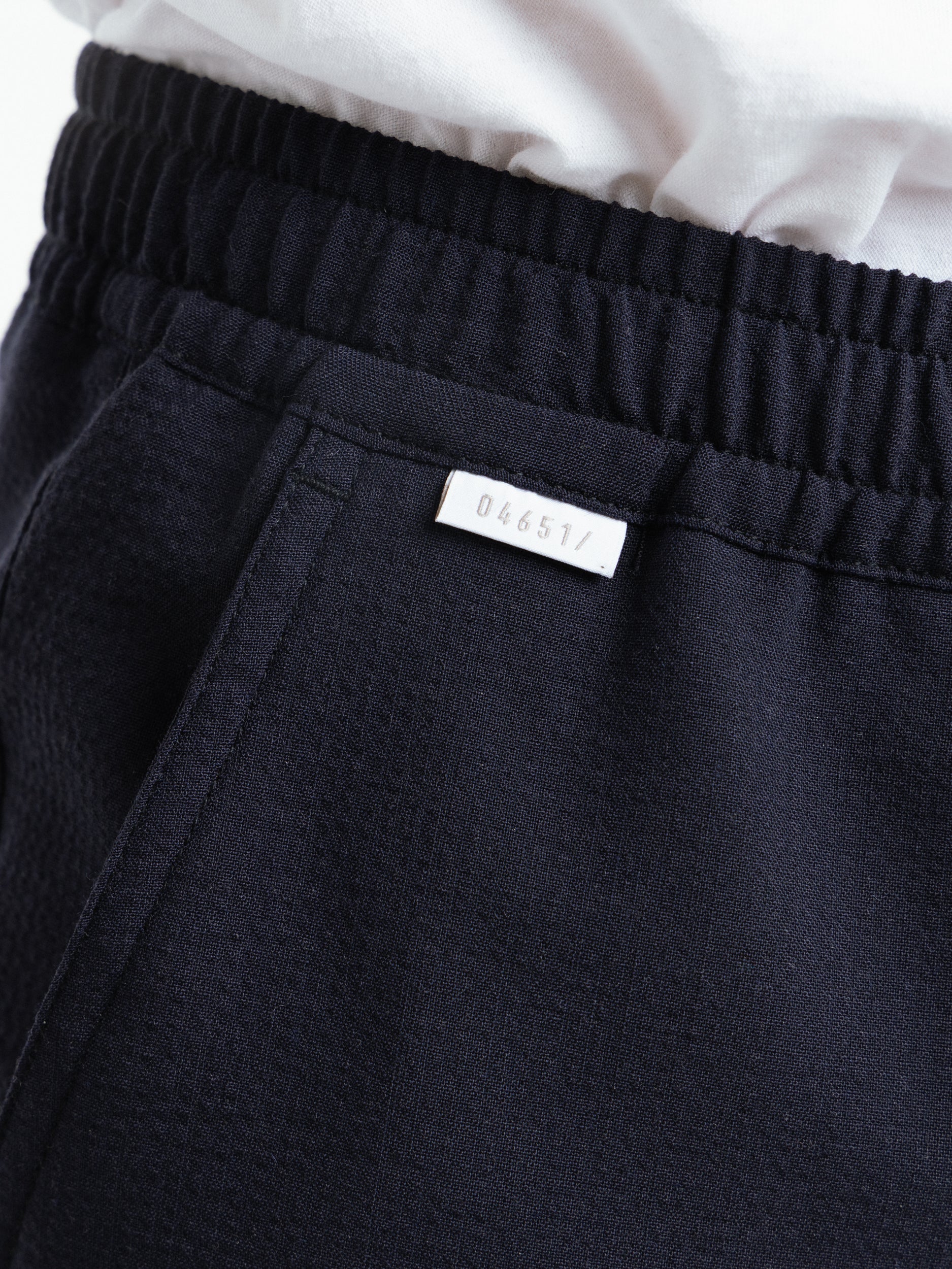 Navy Seersucker Trouser - Image 6