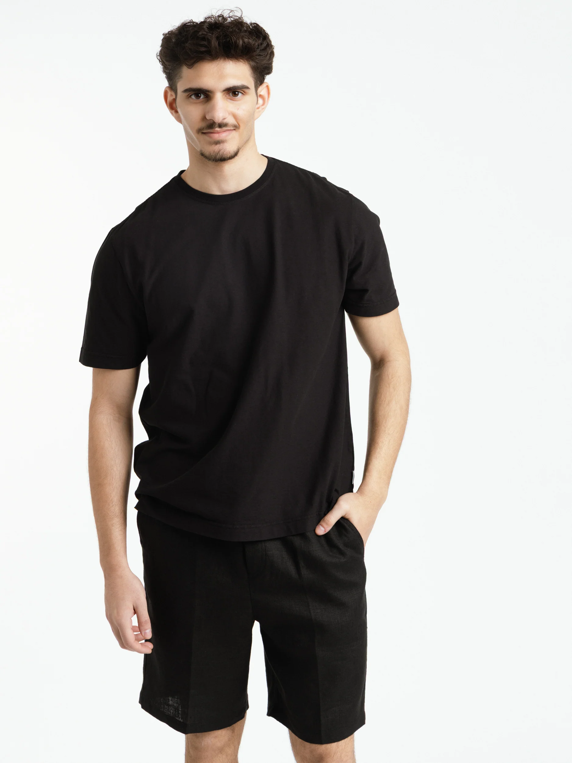 Black Organic Cotton T-shirt