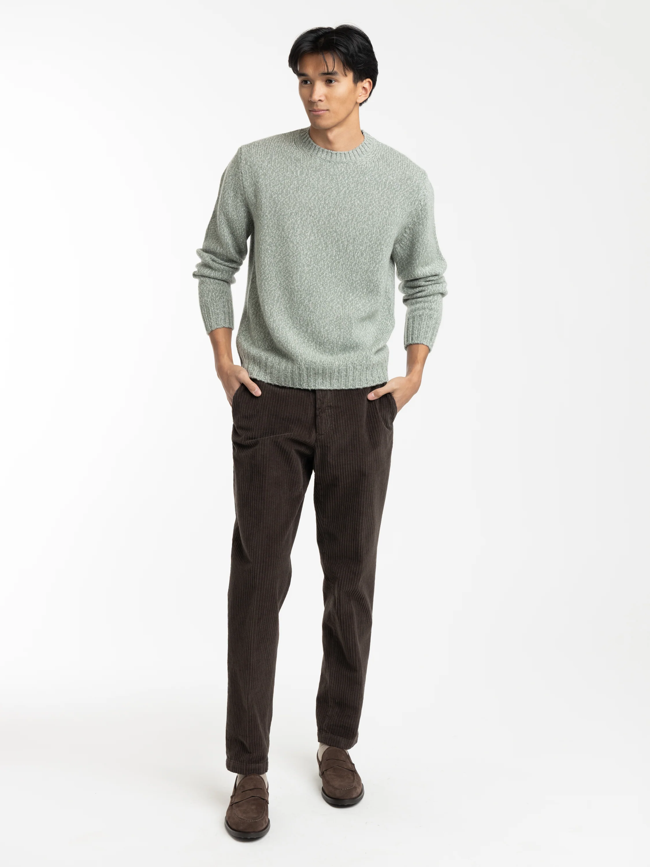 Mistletoe Green Crew Neck Sweater - Image 2