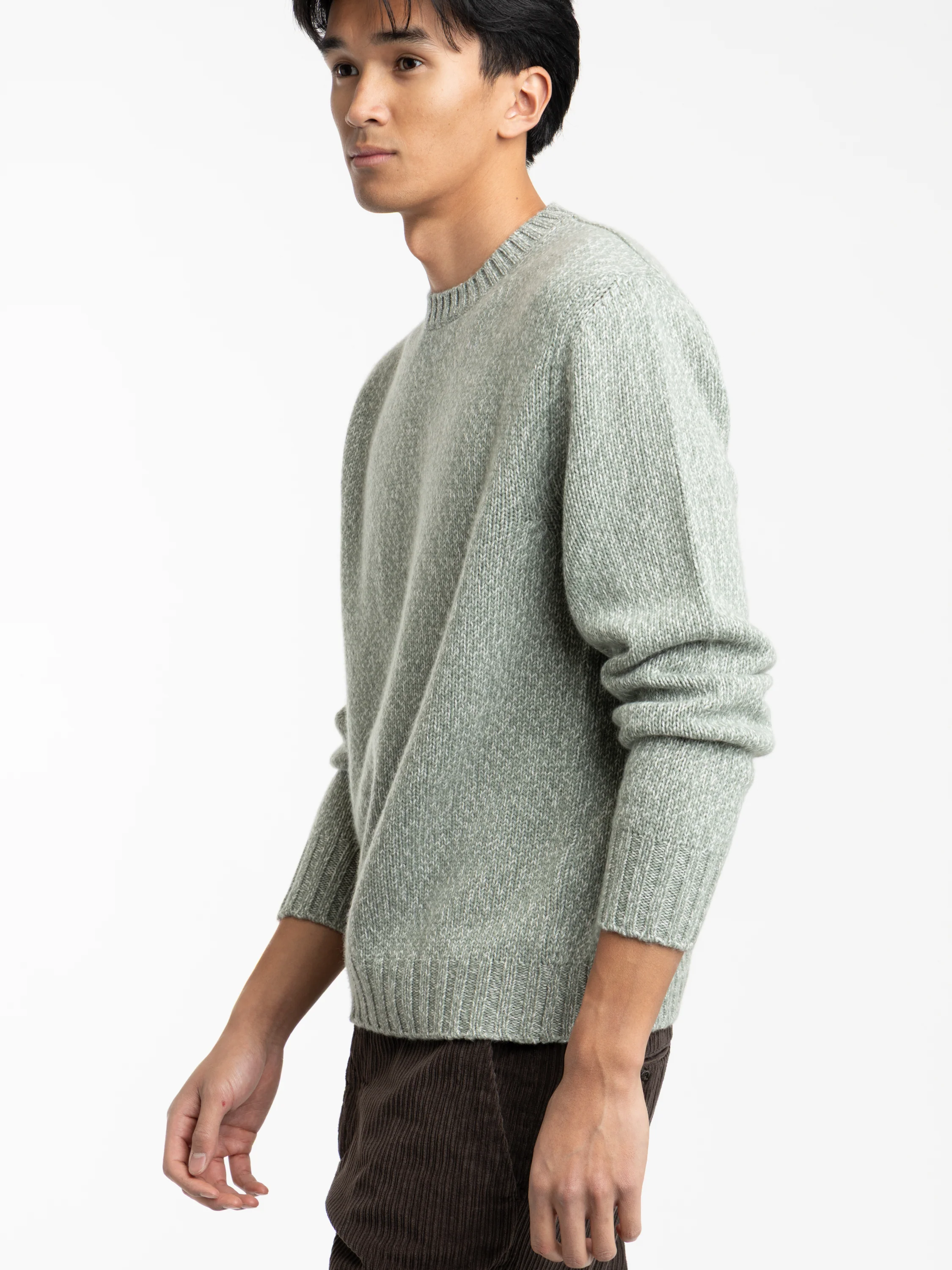 Mistletoe Green Crew Neck Sweater - Image 3