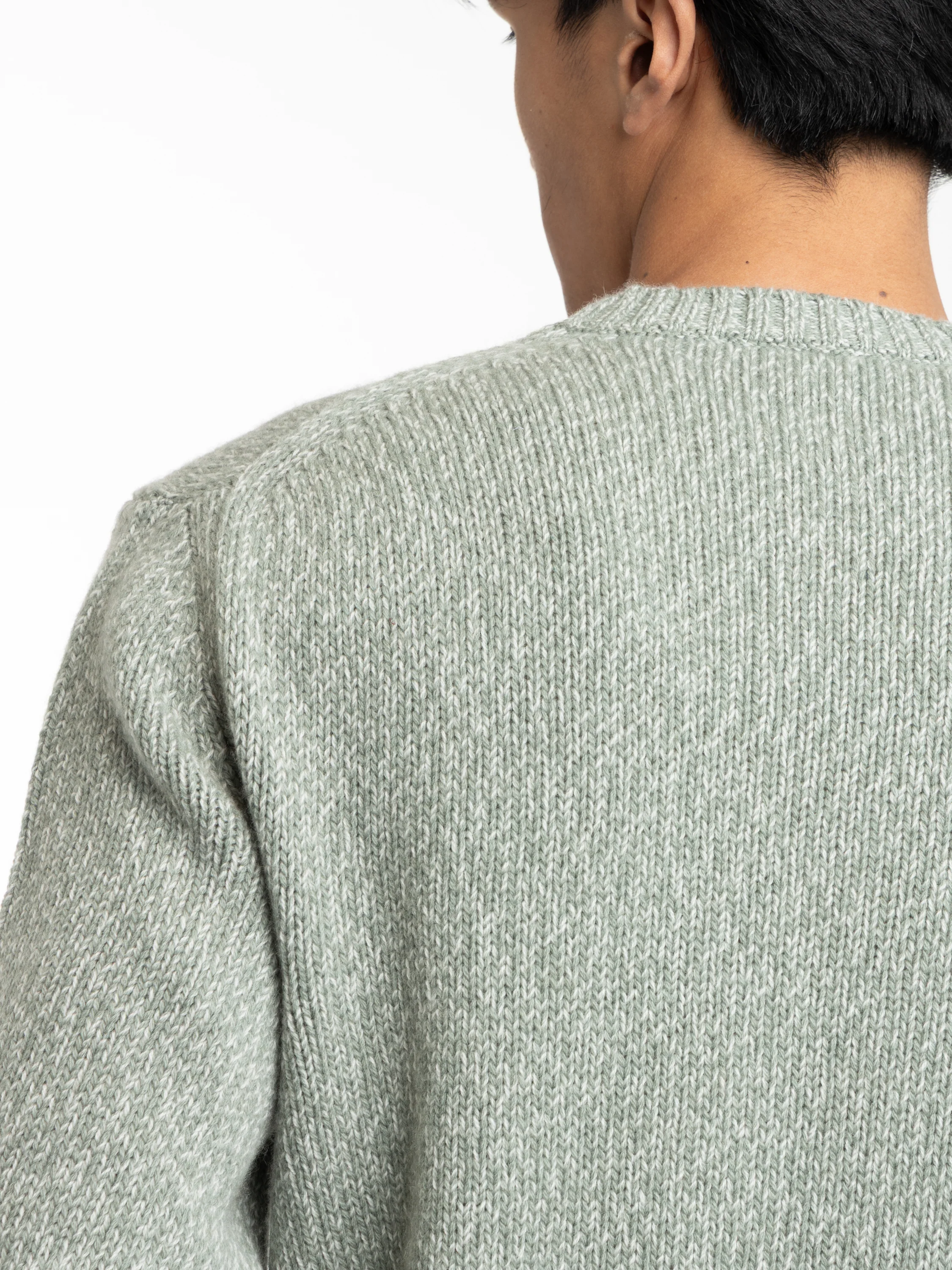 Mistletoe Green Crew Neck Sweater - Image 5