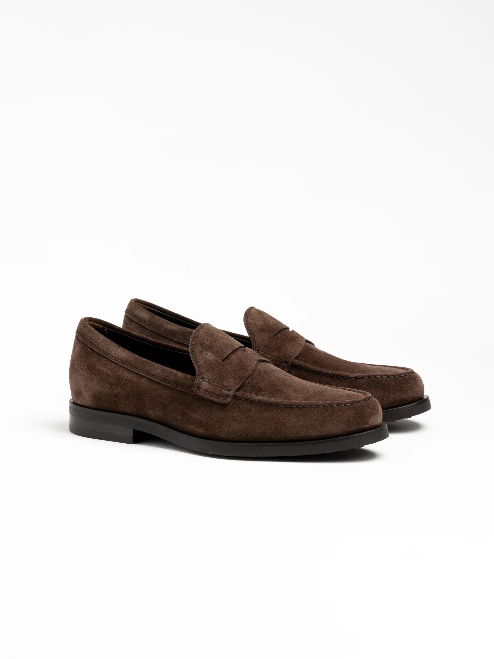 Dark Brown Suede Loafer