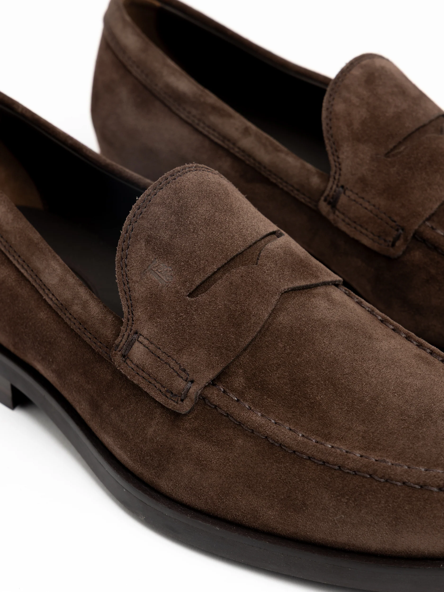 Dark Brown Suede Loafer - Image 3