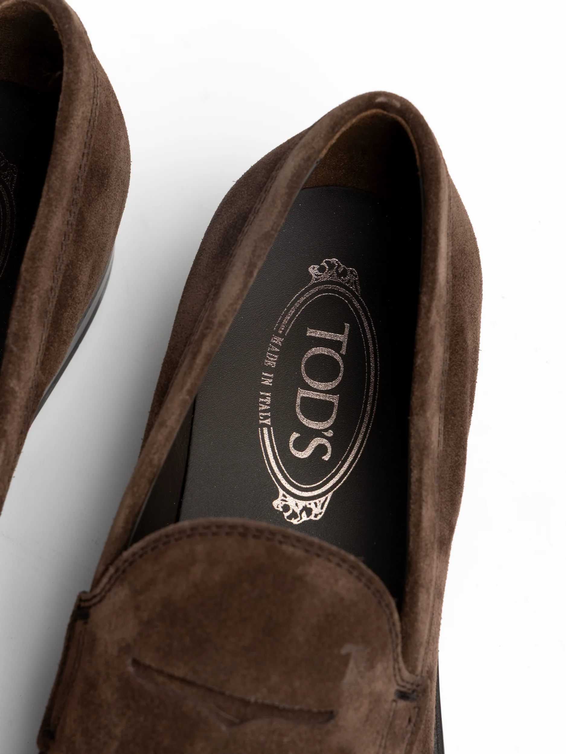 Dark Brown Suede Loafer - Image 4