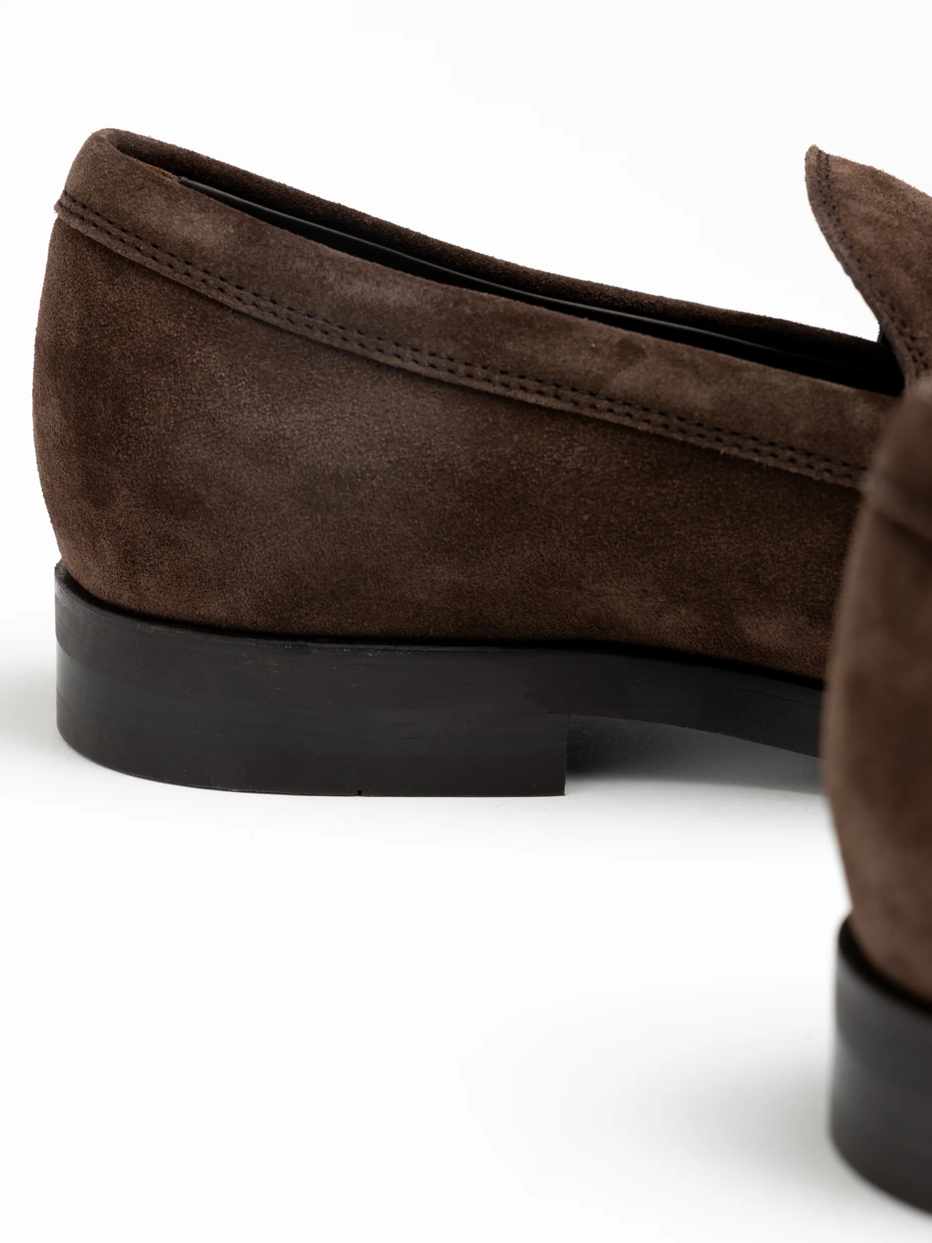 Dark Brown Suede Loafer - Image 5