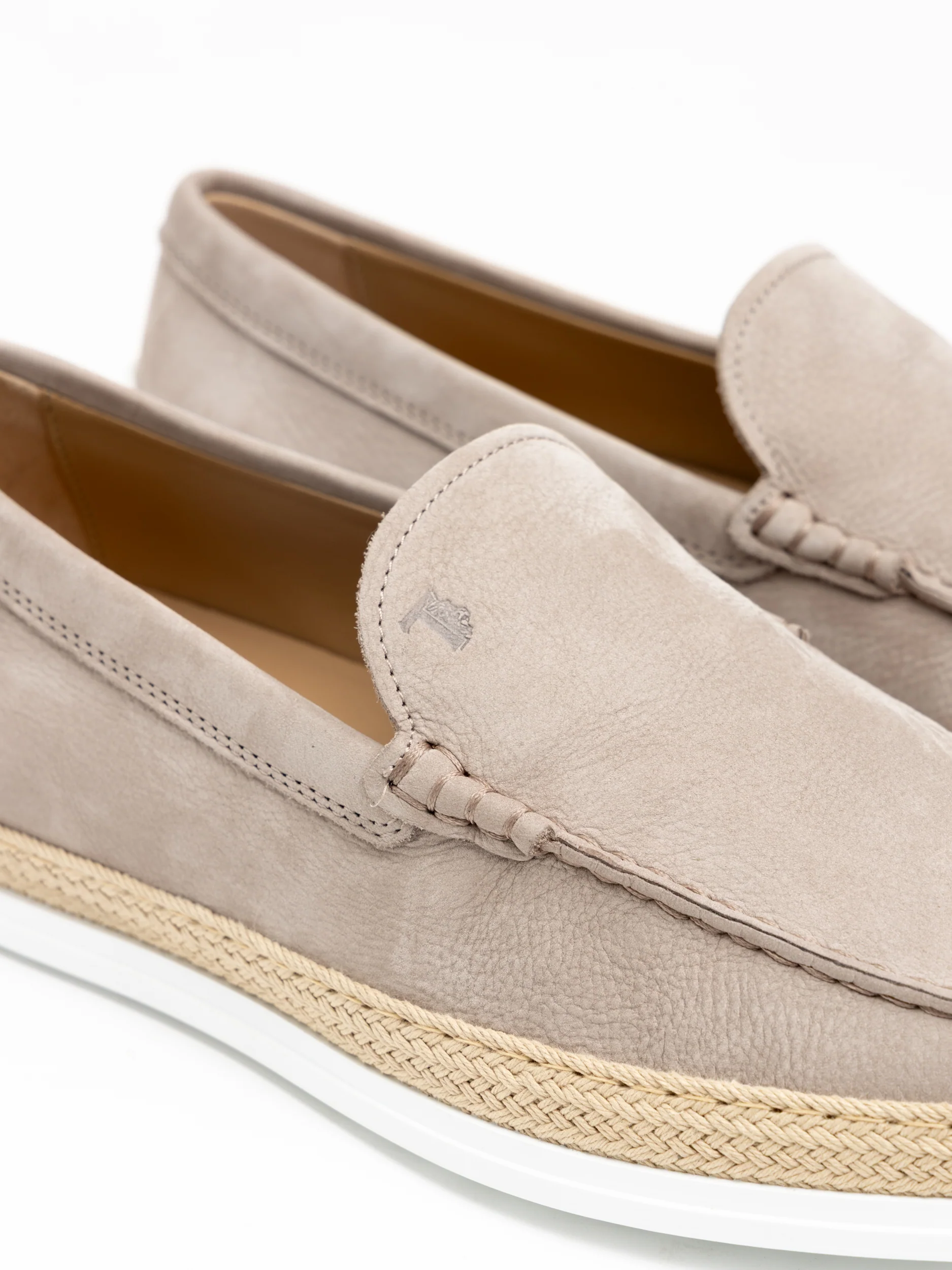 Grey Nubuck Slip-On - Image 3