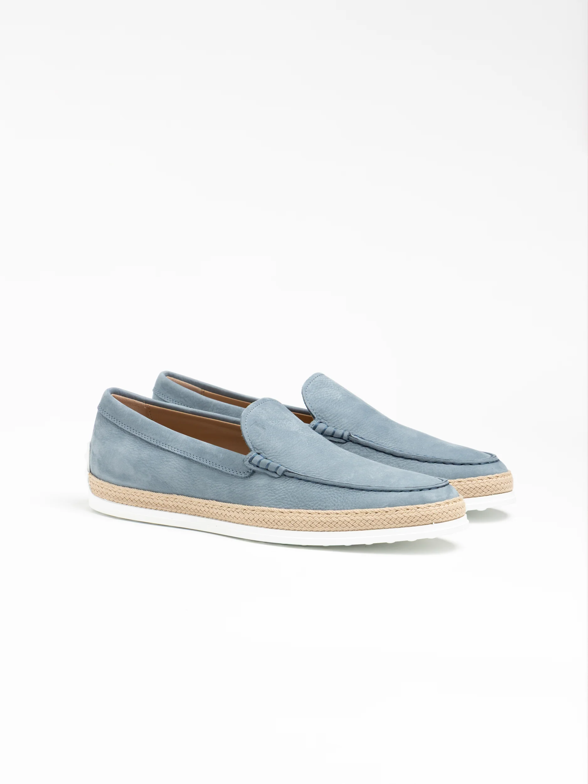 Blue Nubuck Slip-On