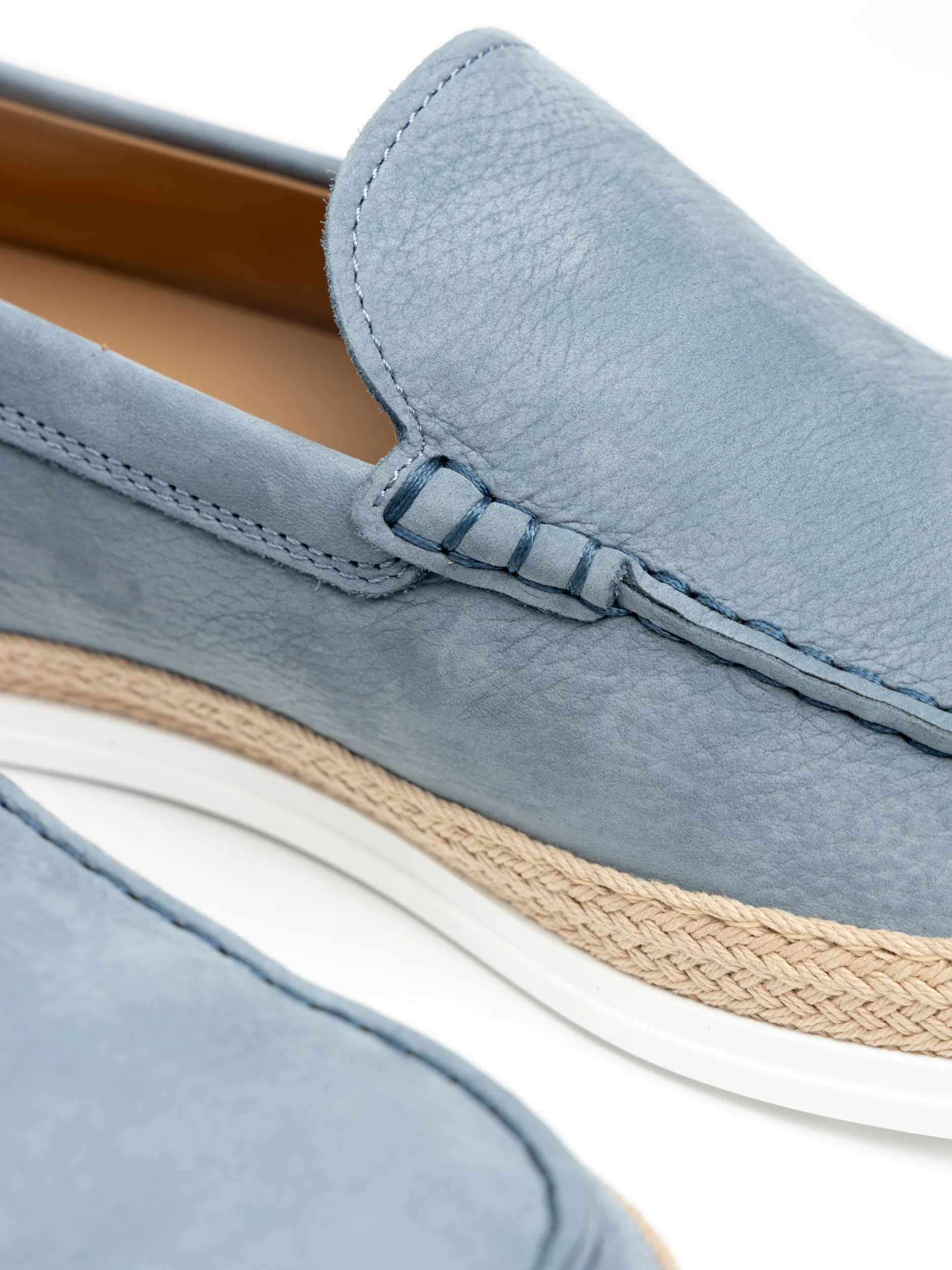 Blue Nubuck Slip-On - Image 5