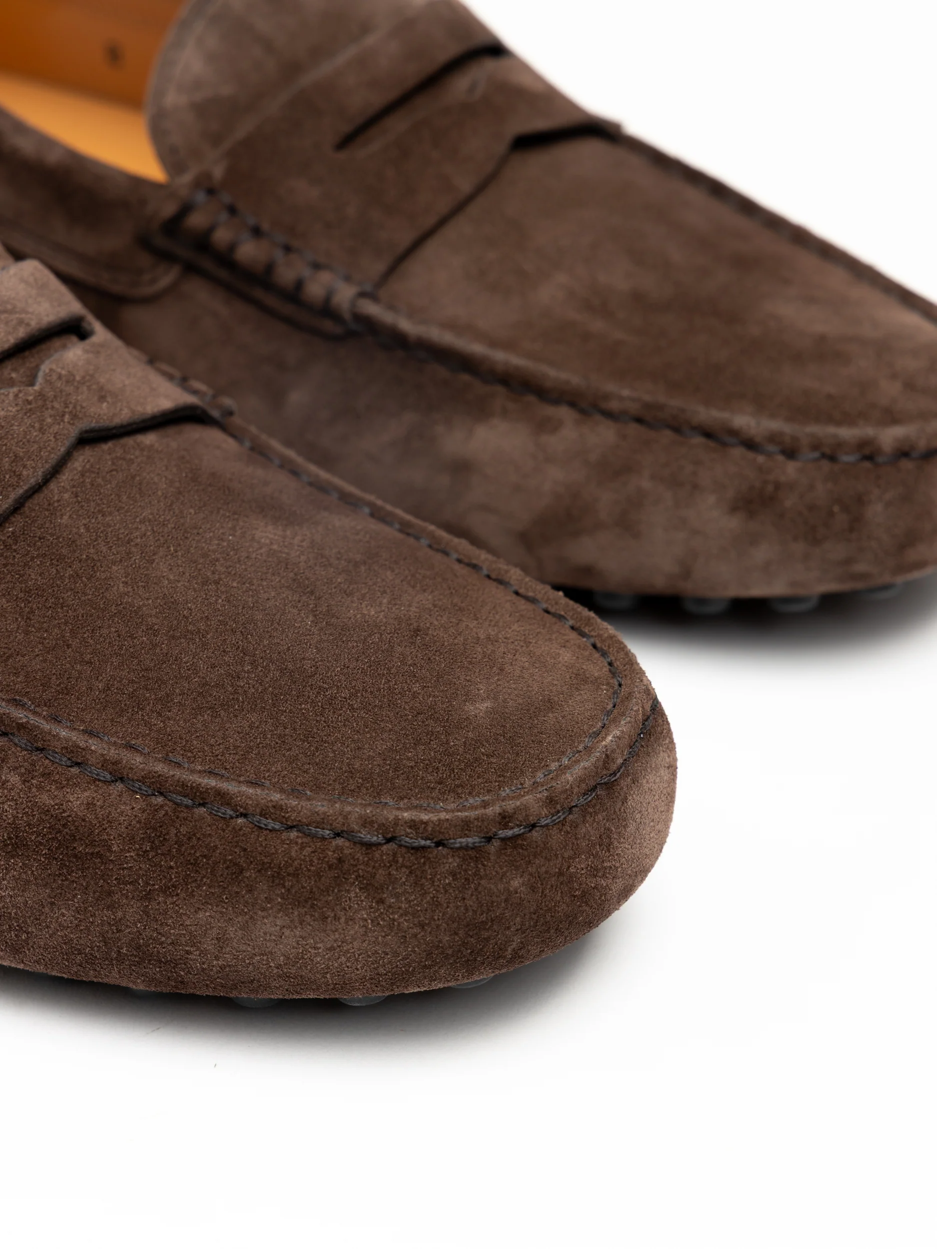 Dark Brown Suede Gommino Driving Shoe - Image 5