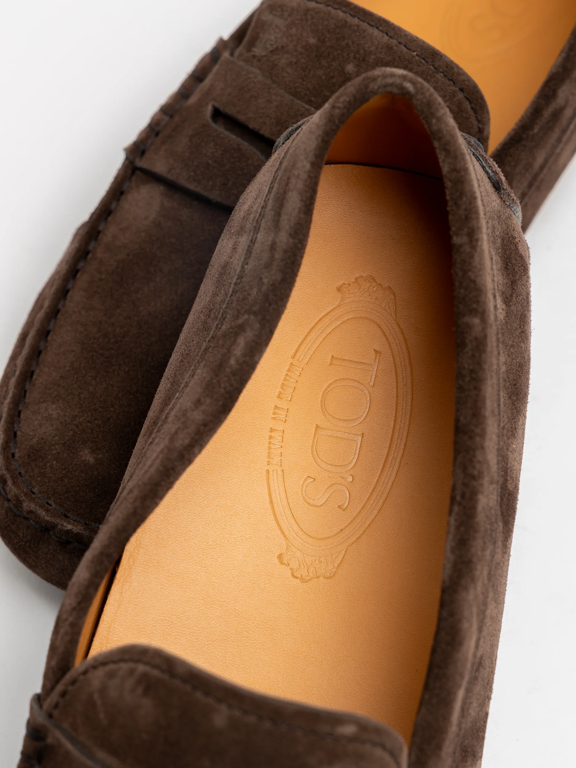 Dark Brown Suede Gommino Driving Shoe - Image 8