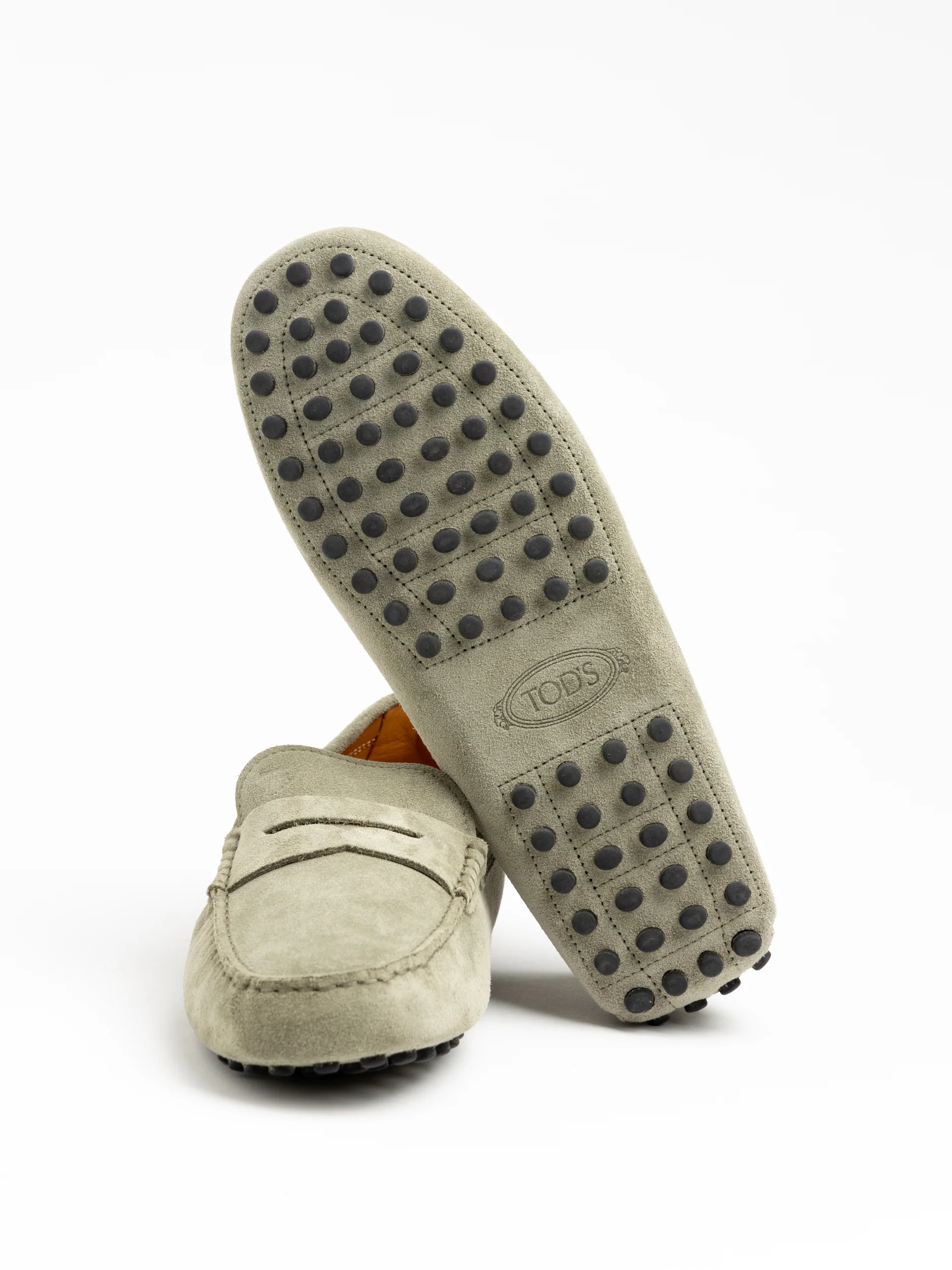 Green Suede Gommino Driving Shoe - Image 2