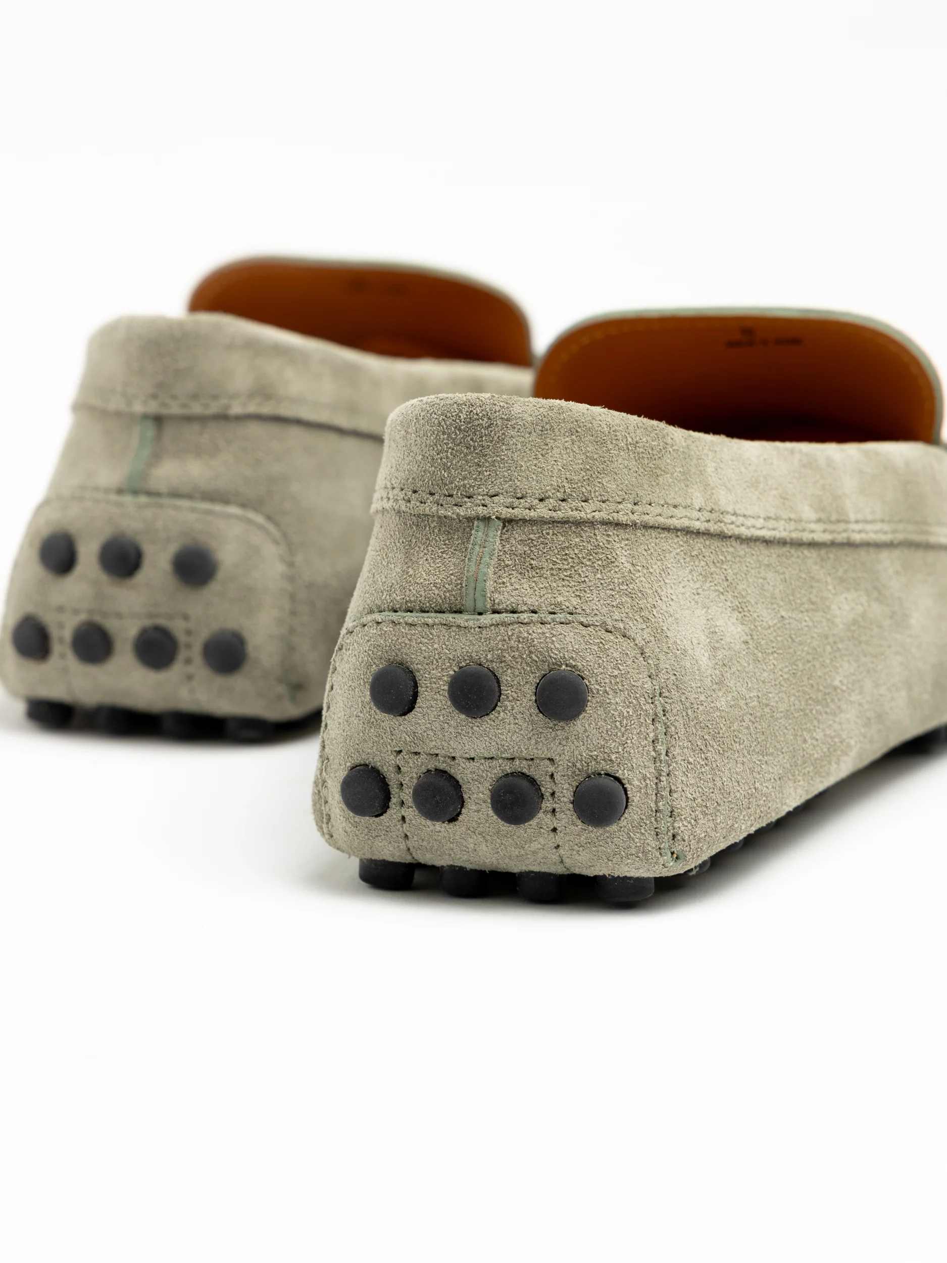 Green Suede Gommino Driving Shoe - Image 4