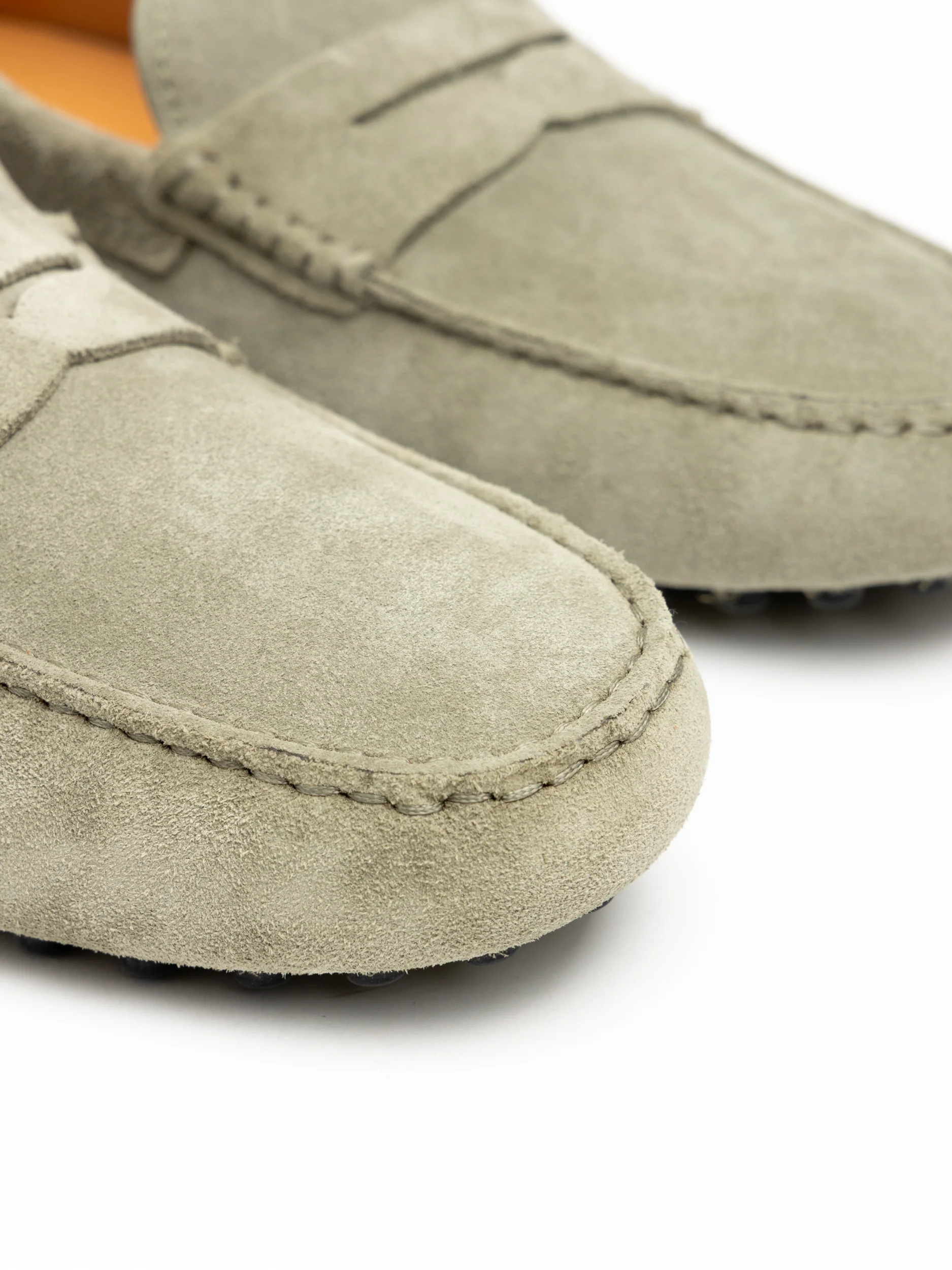 Green Suede Gommino Driving Shoe - Image 7