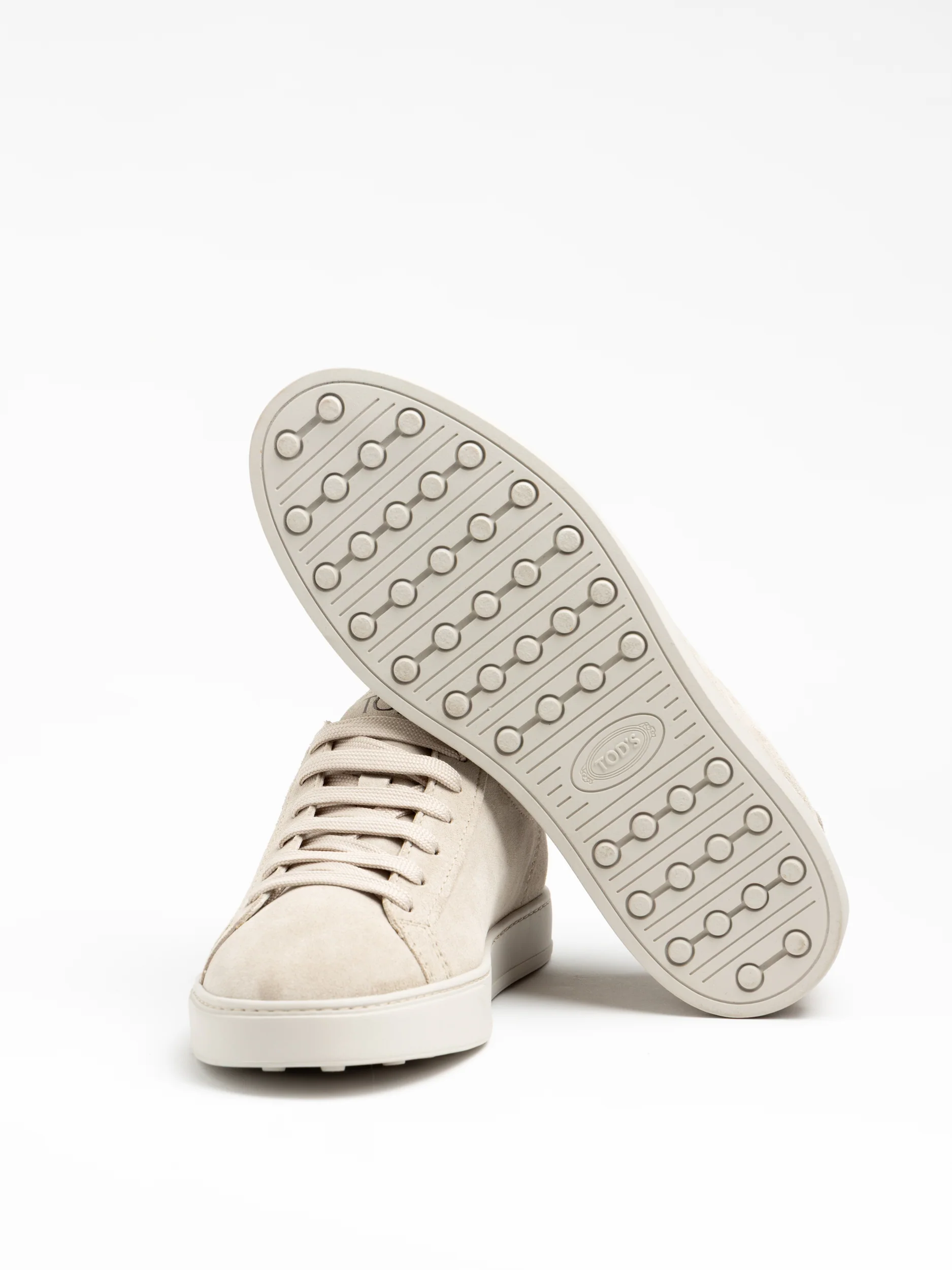 Light Beige Suede Sneaker - Image 2
