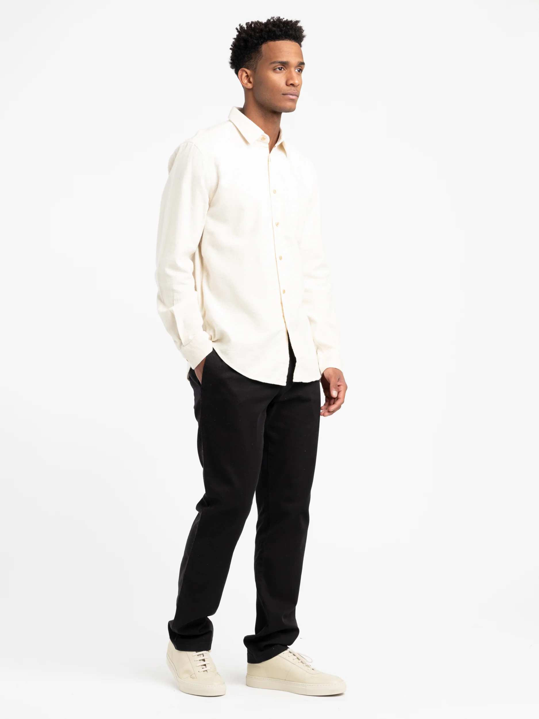 White Ecru Teca Shirt - Image 2