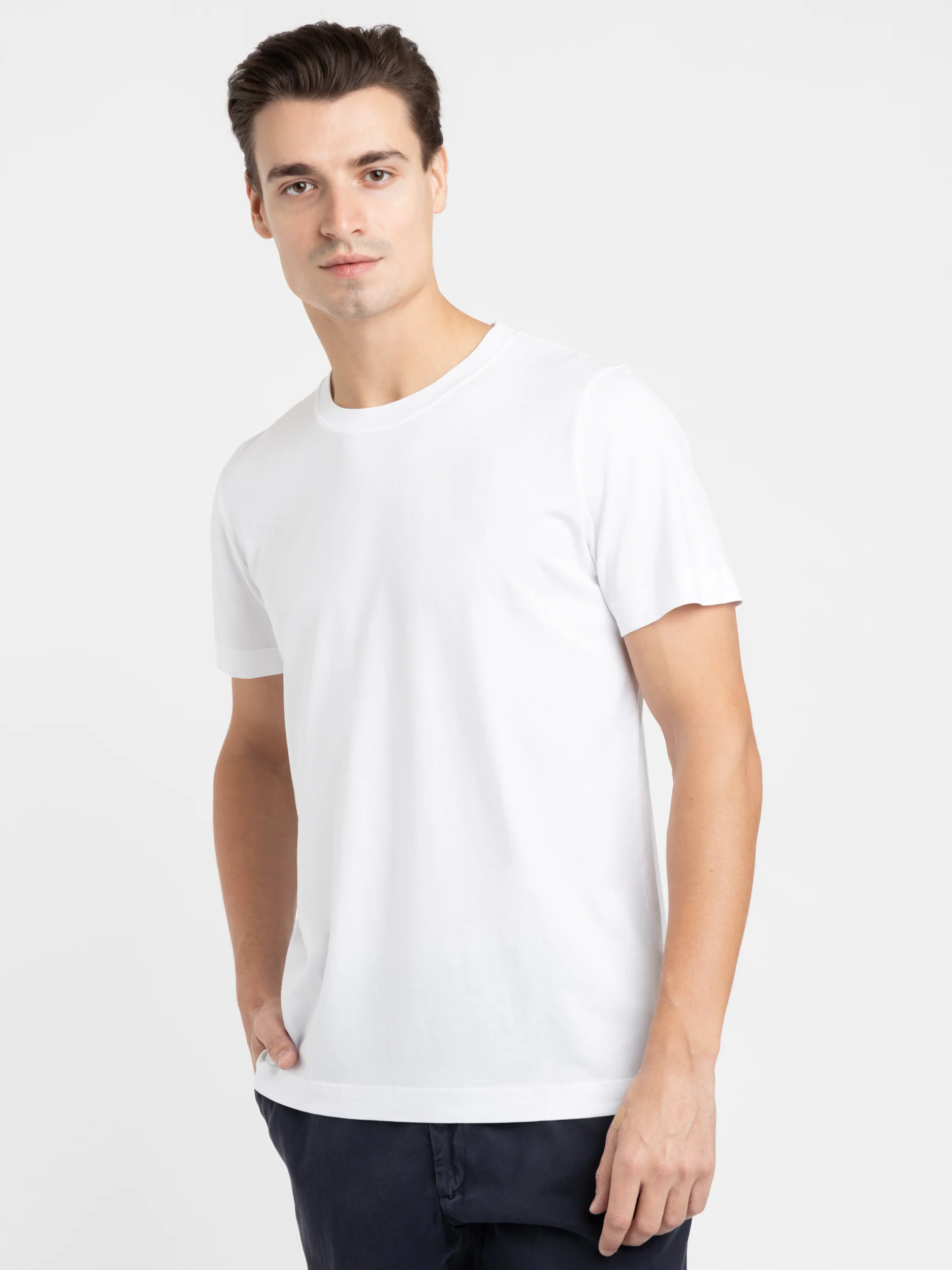 White Midweight T-Shirt